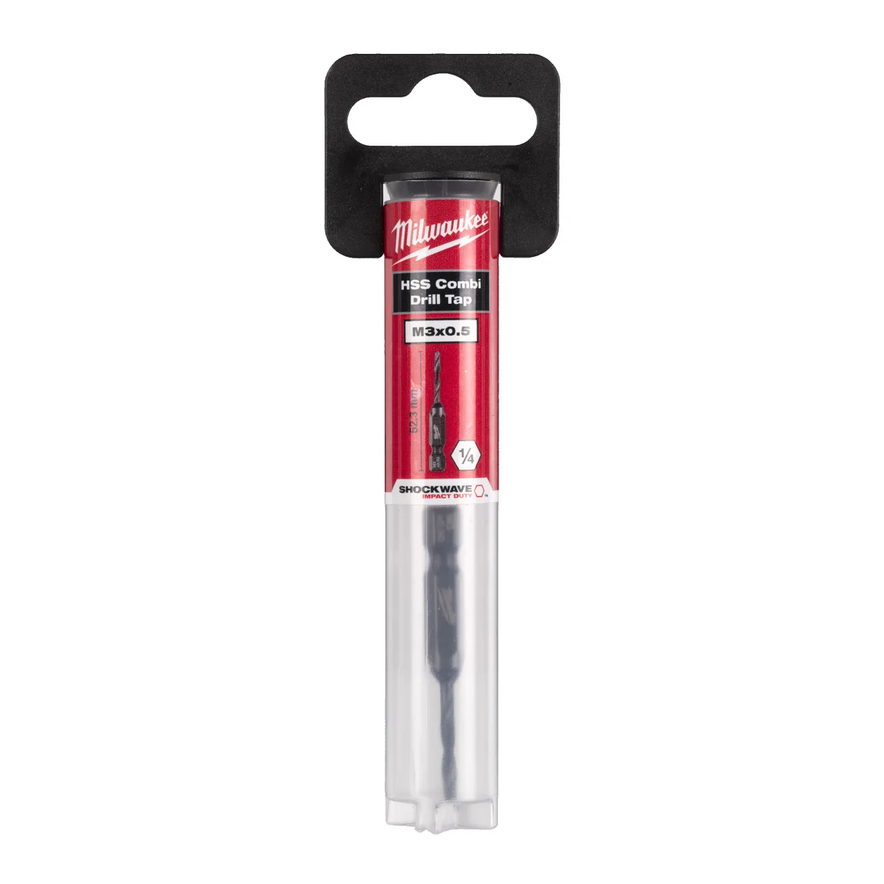 HSS-G 1/4" M3x52mm - 1 pièce HSS G Combi Drill Tap