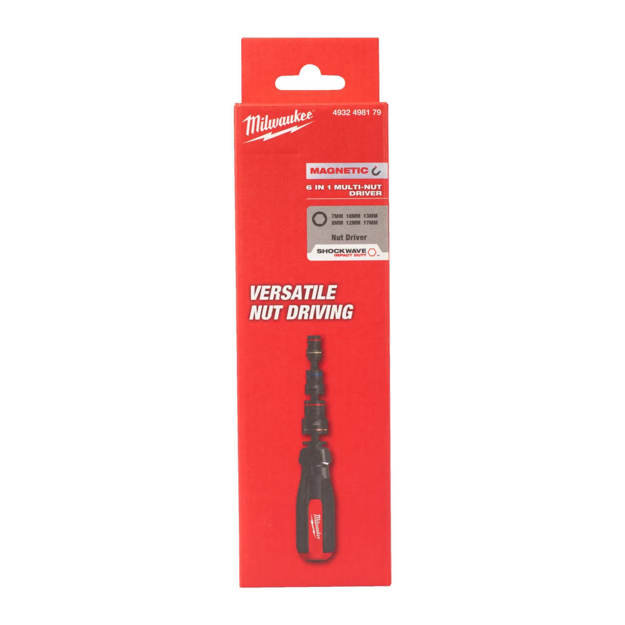 TOURNE ECROU MULTI-EMBOUTS 6 EN 1 Multi-Nut Driver