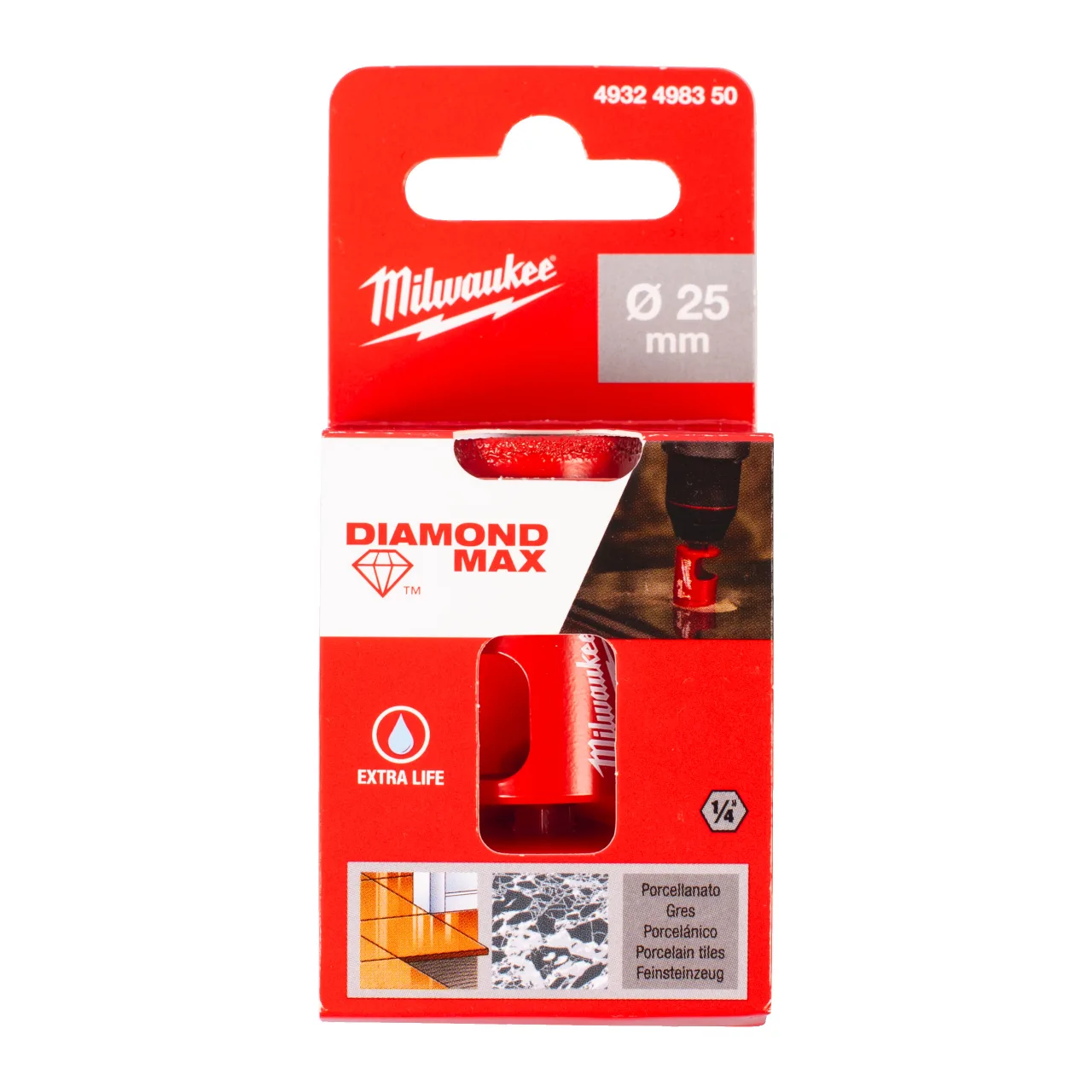 FORET DIAMANT GEN III 25MM (X1) Diamond Max wet drill bits