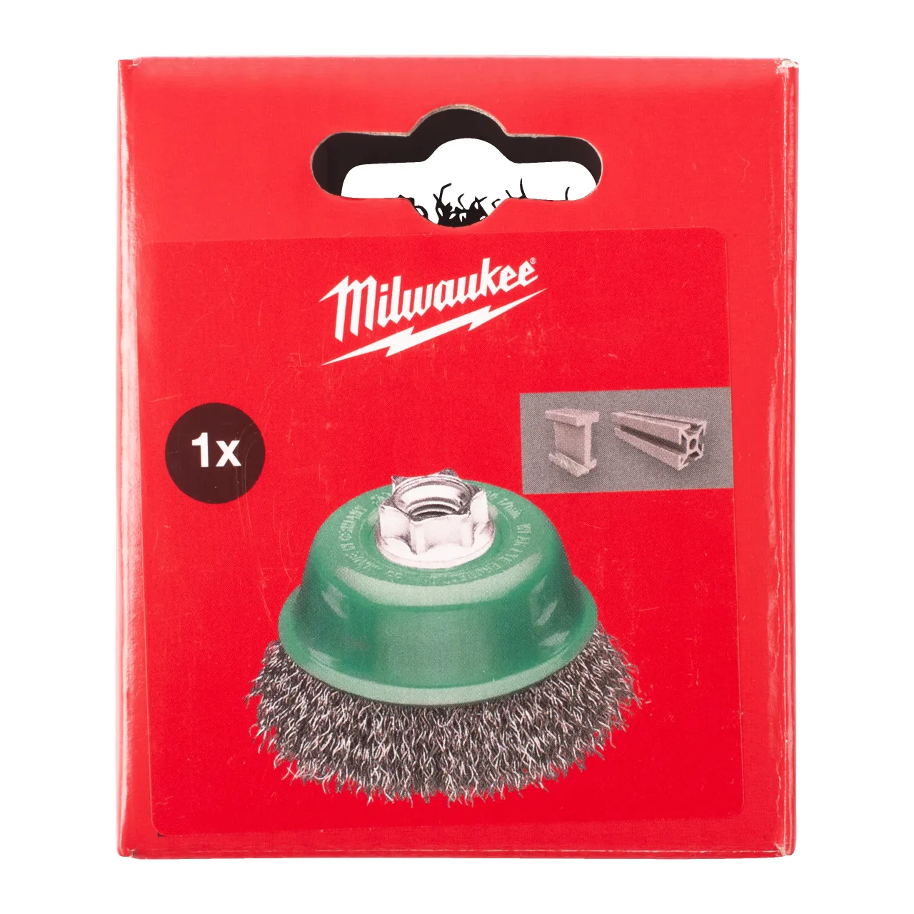 BROSSE COUPE CIRCULAIRE INOX ONDULE M14 65mm 0,35mm - 1pc Cup Brushes M14 Crimped Wire
