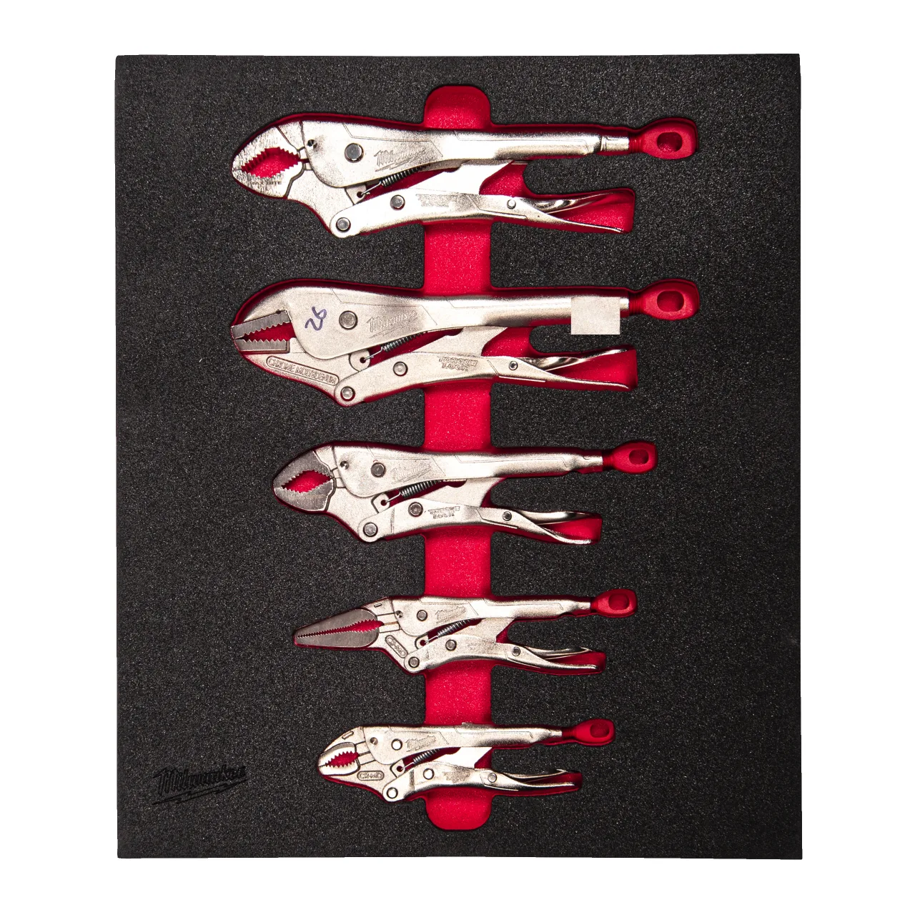 MODULE PINCE ETAU 5PC Locking Pliers Set Foam Insert