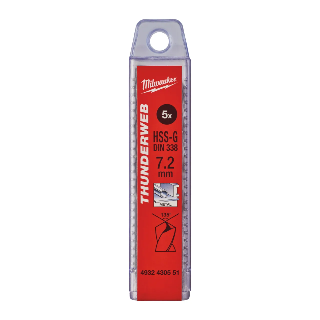 HSS-Ground Thunderweb DIN338 Drill bits