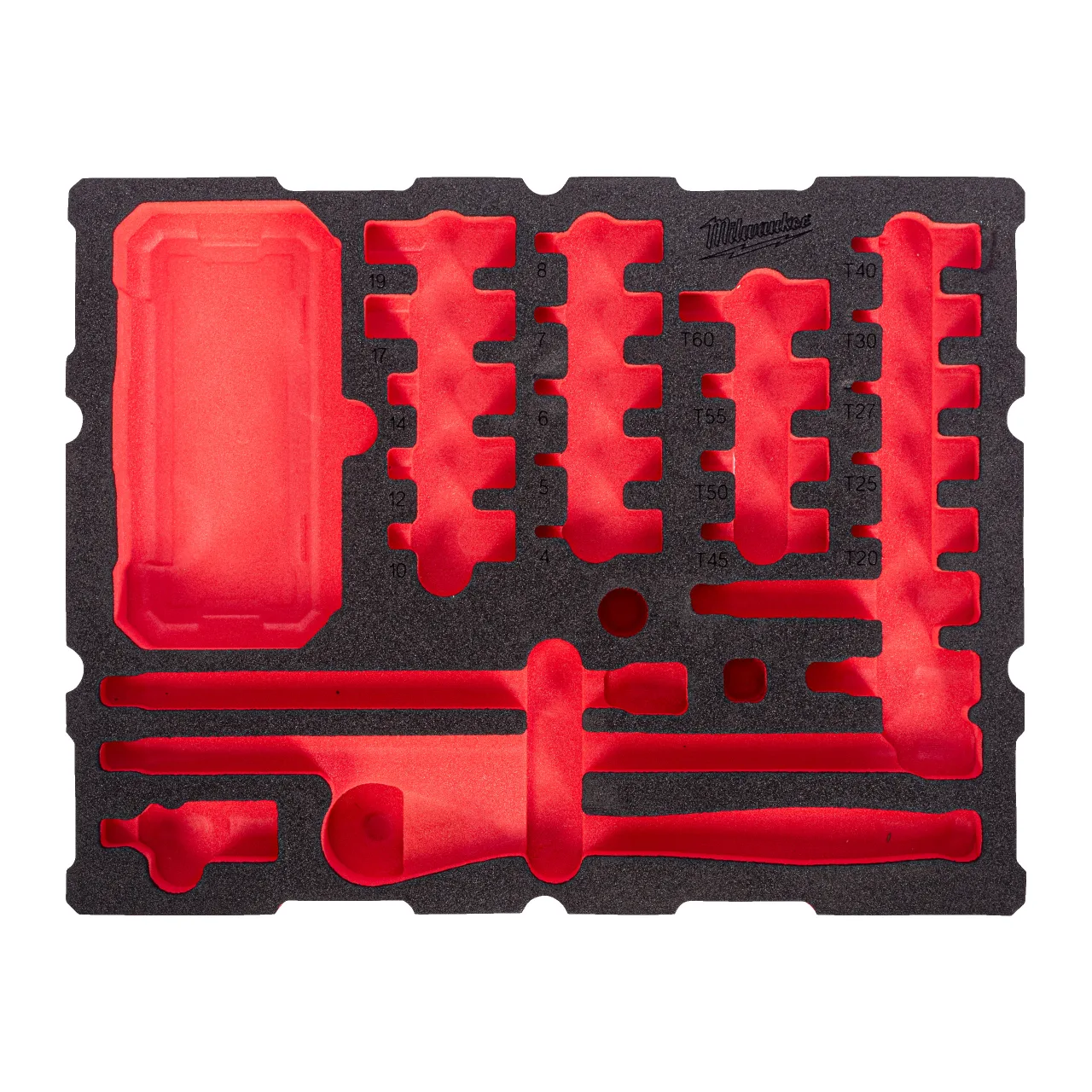 3/8'' Ratchet and Socket Set Packout Foam Insert