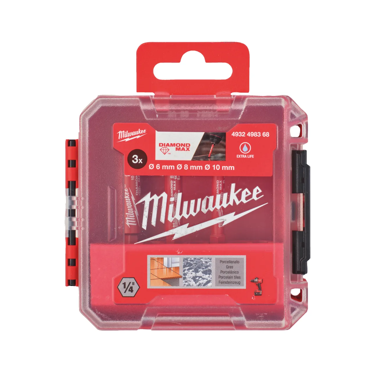 Set de forêt  DIAMOND MAX ™ (3 pièces) Diamond Max wet drill bits