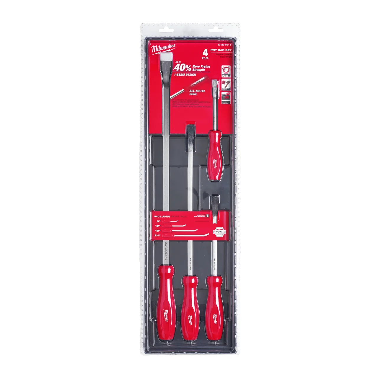 Set de 4 leviers PRY BAR SET