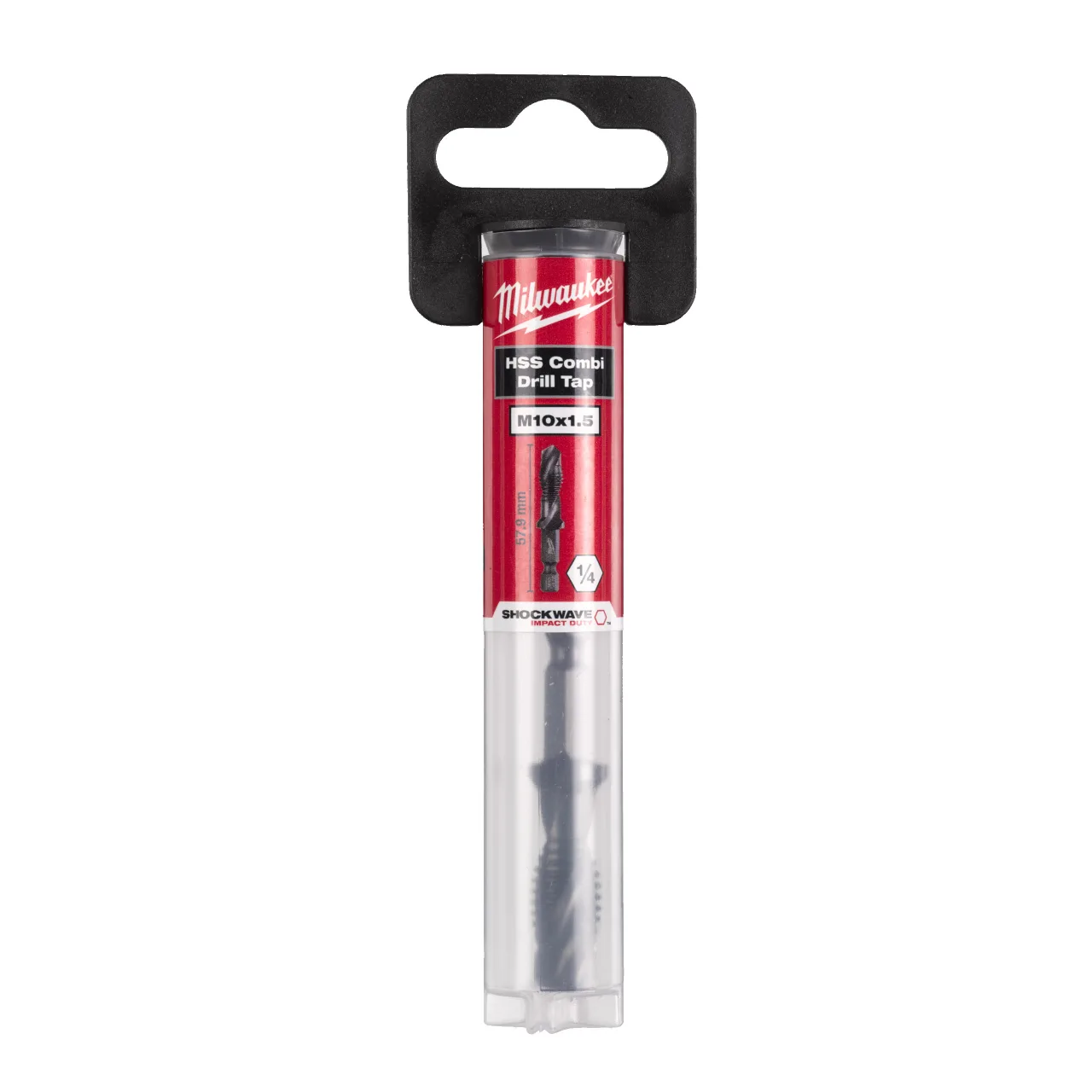 HSS-G 1/4" M10x58mm - 1 pièce HSS G Combi Drill Tap