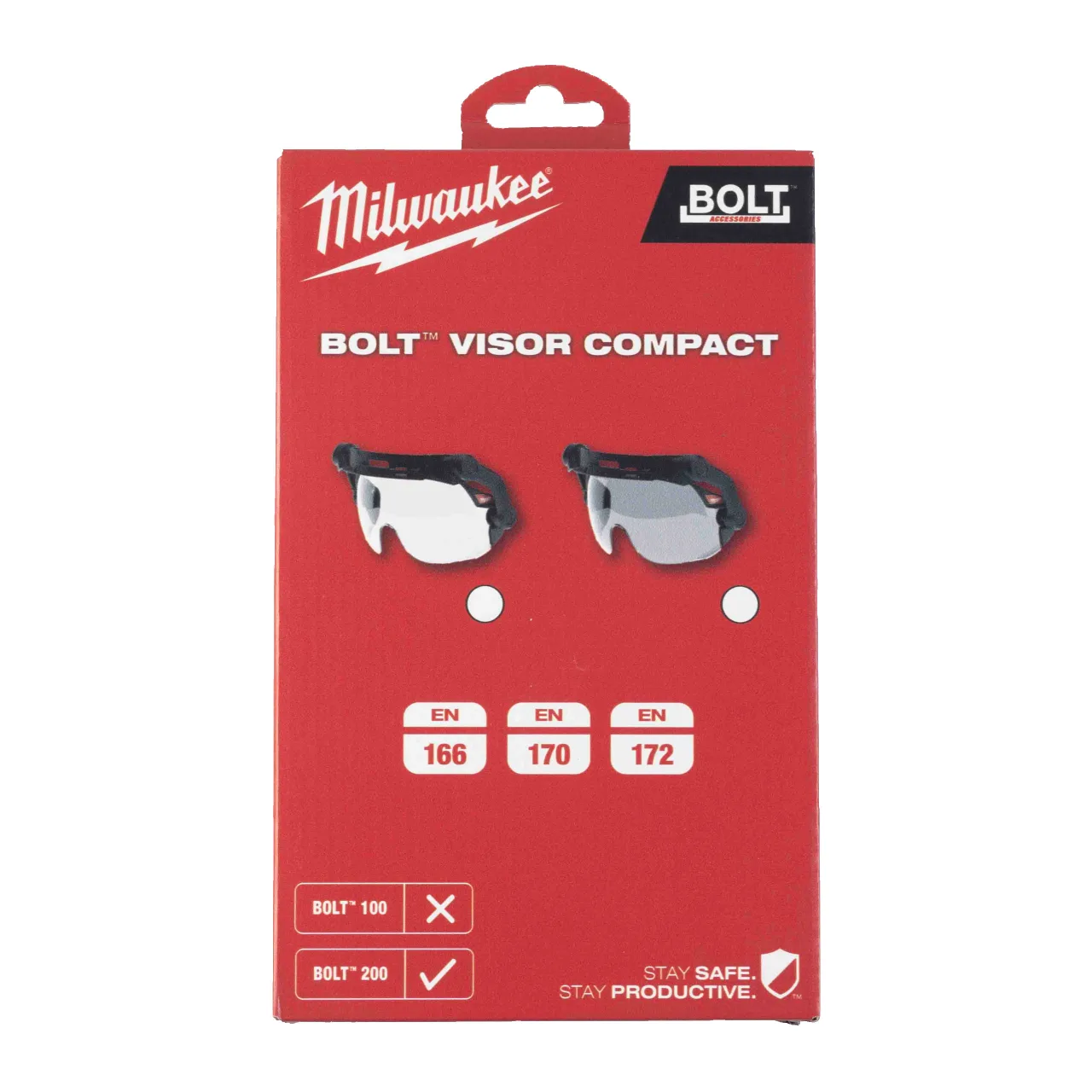 Sur-lunette claire compact BOLT™ (Bolt200) BOLT™ Visor