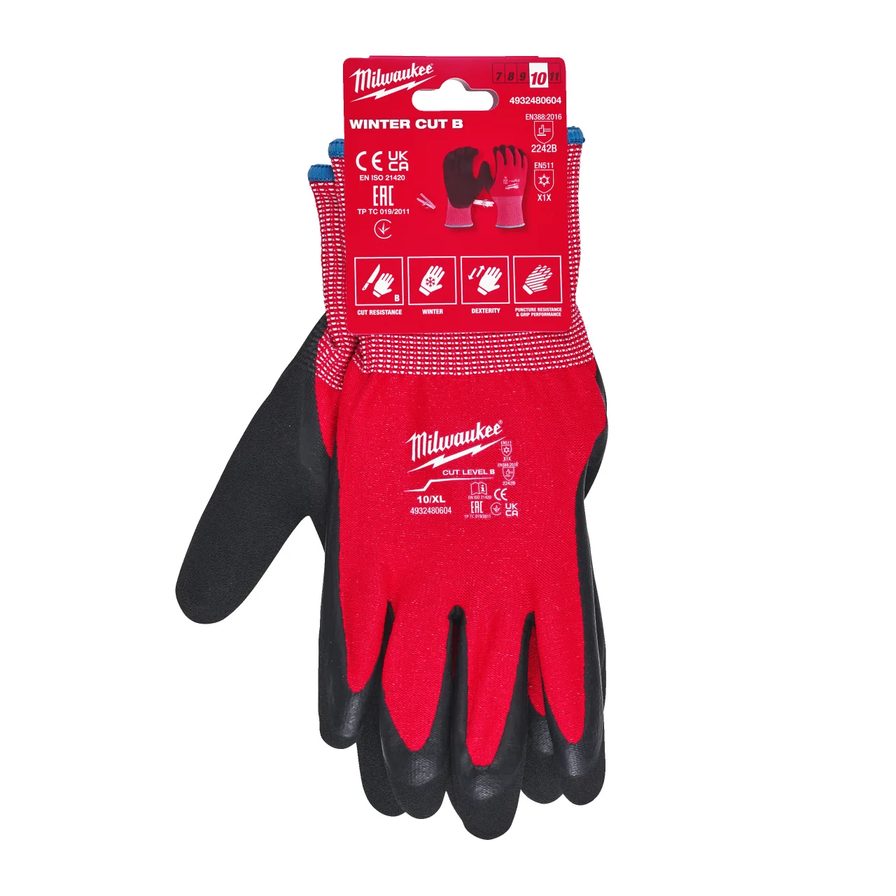 Gants Hiver Anti-coupure B - XL/10 -1PC Winter Cut B Gloves