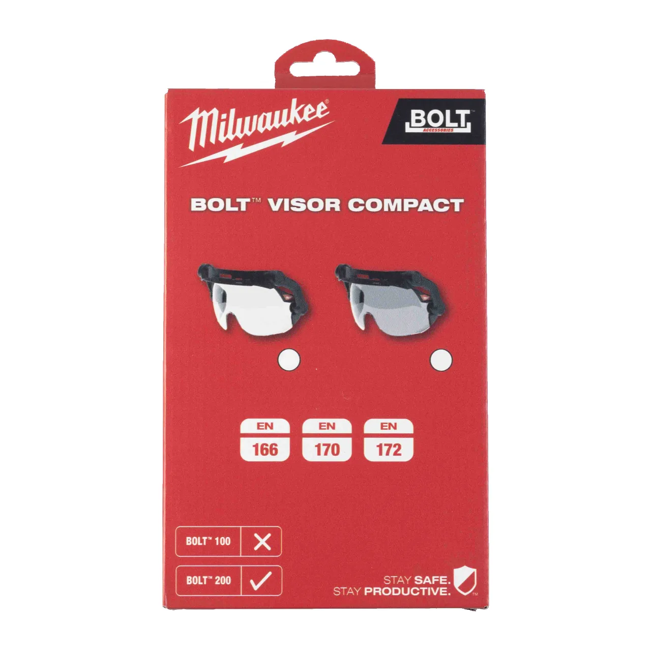 Sur-lunette claire compact BOLT™ (Bolt200) BOLT™ Visor