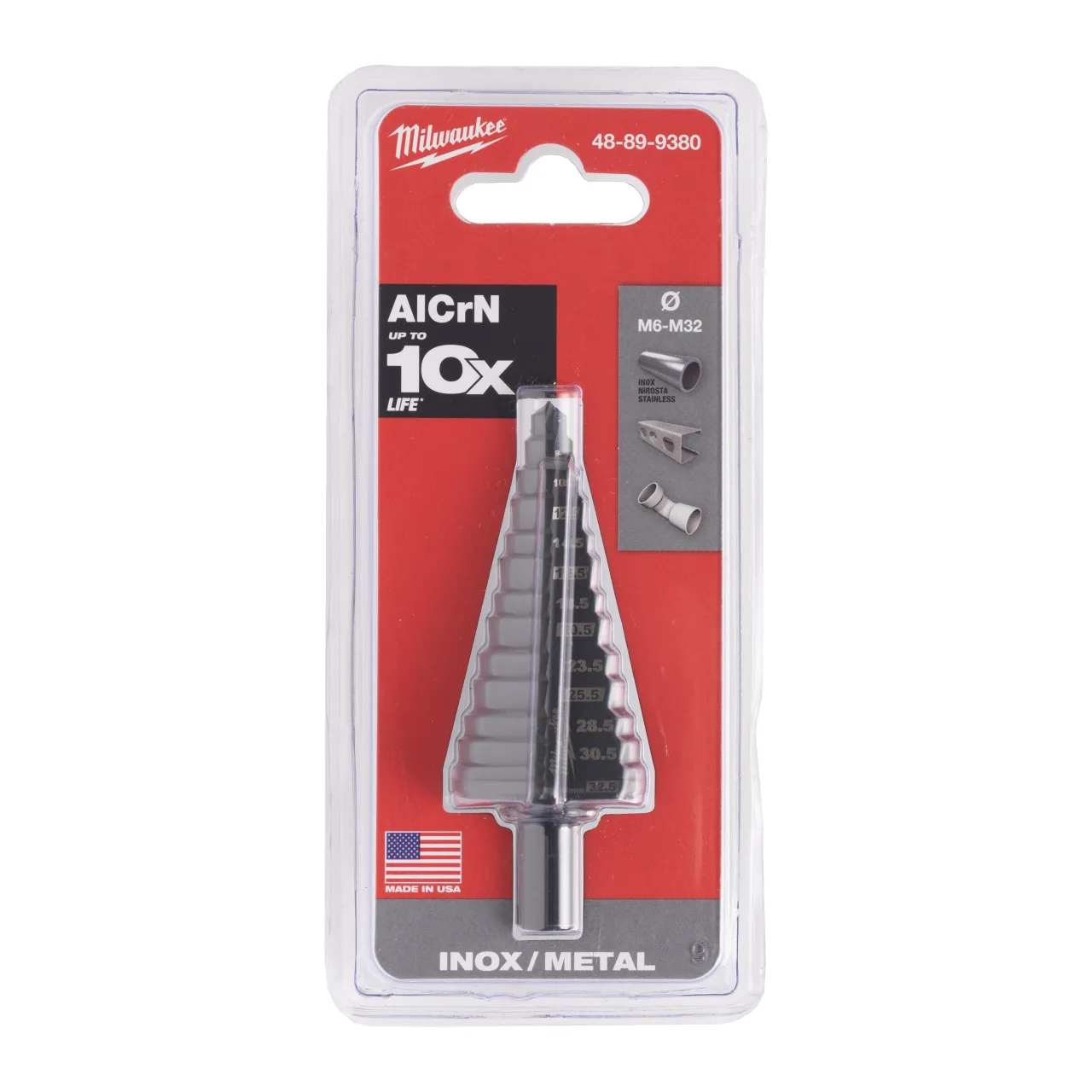 M6 - M32 Cobalt Step Drills