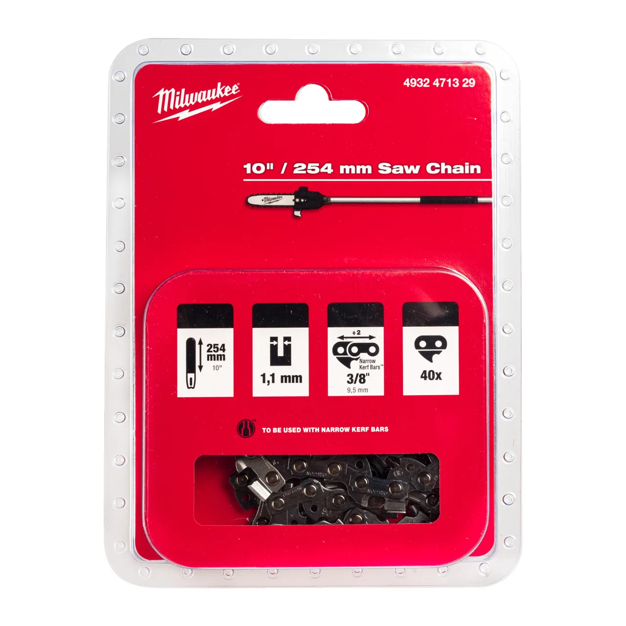 Chaîne 3/8″ - 25,4 cm Chainsaw Chains