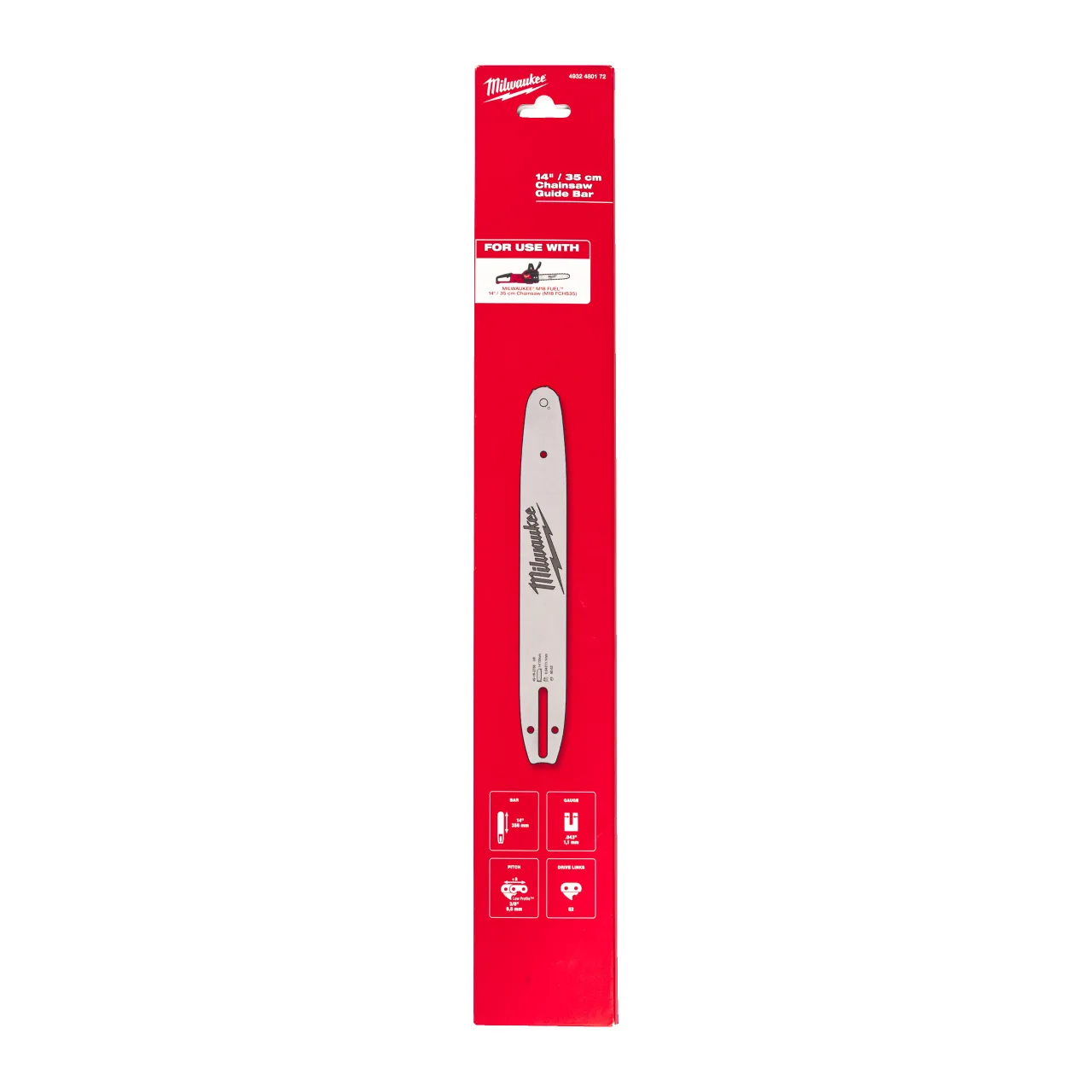 Guide-chaîne 35 cm pour M18 FCHS35 Chainsaw Guide Bars