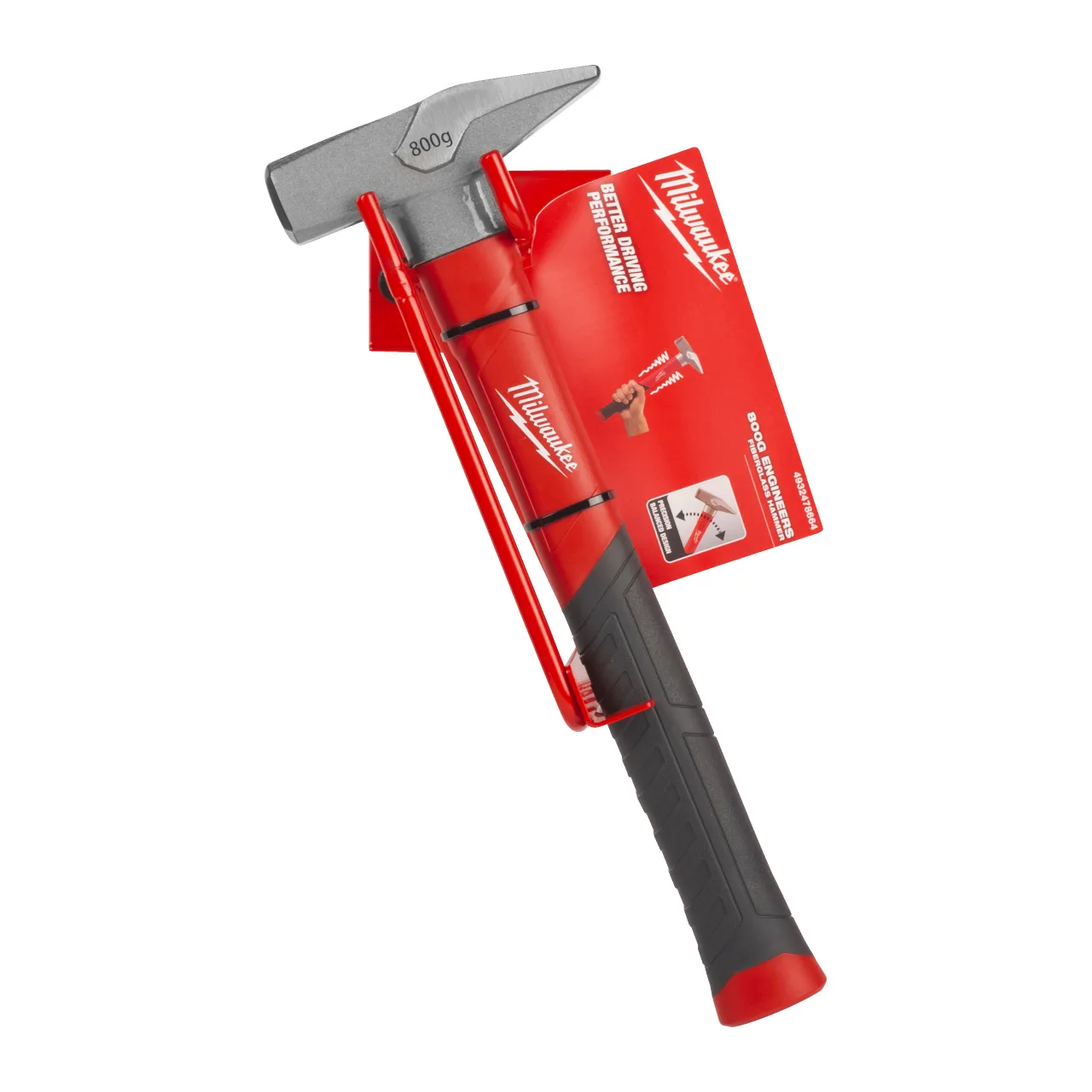 Marteau de serrurier fibre de verre 800g Fiberglass Engineers Hammer