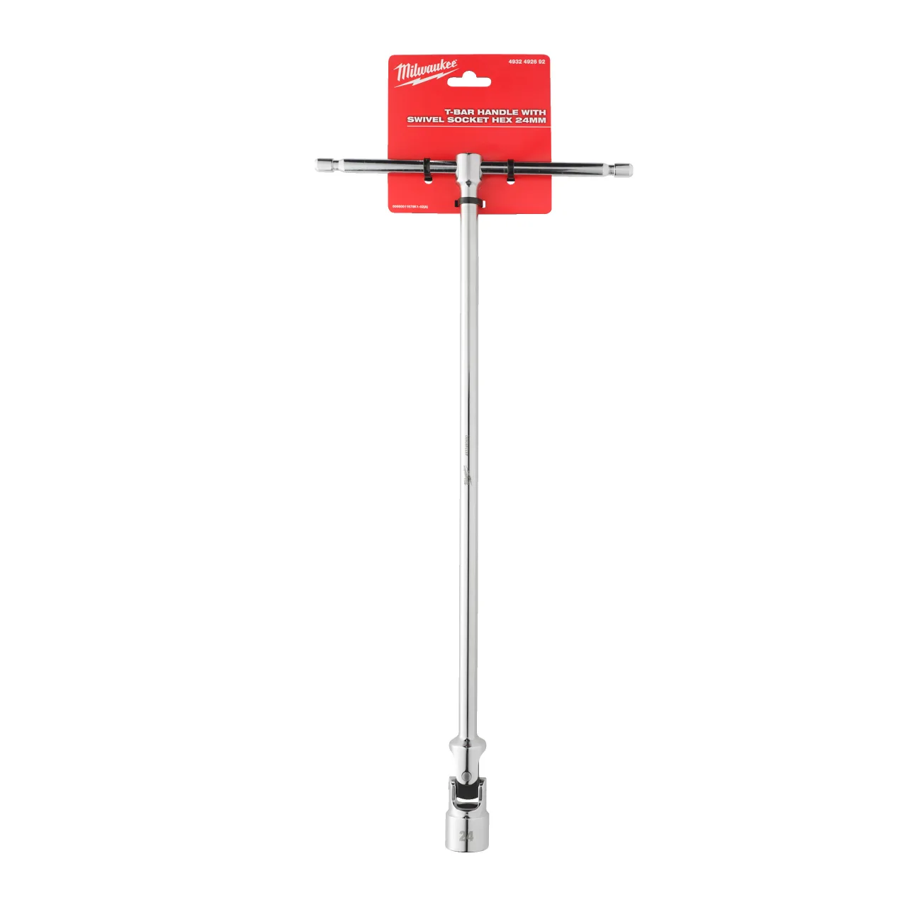 Clé en T avec douille pivotante 24mm T-bar handle with swivel socket Hex