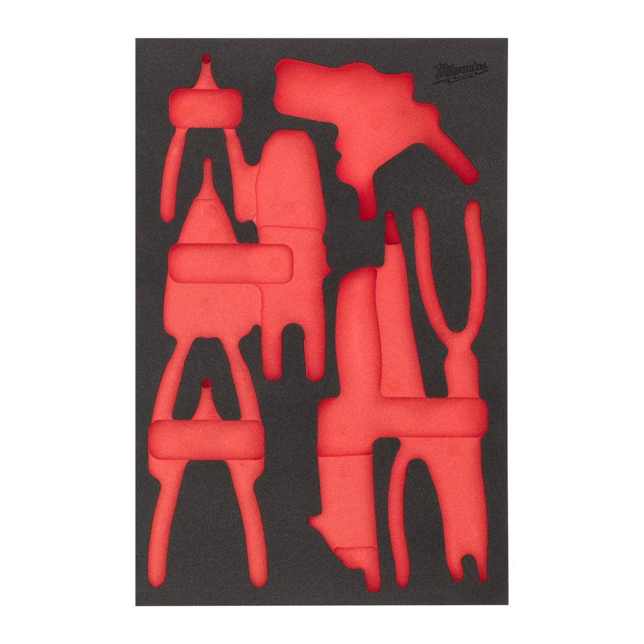 Module vide servante pince, dénudeur et scie à métaux 9 pcs Pliers. Stripper and Hacksaw Foam Insert