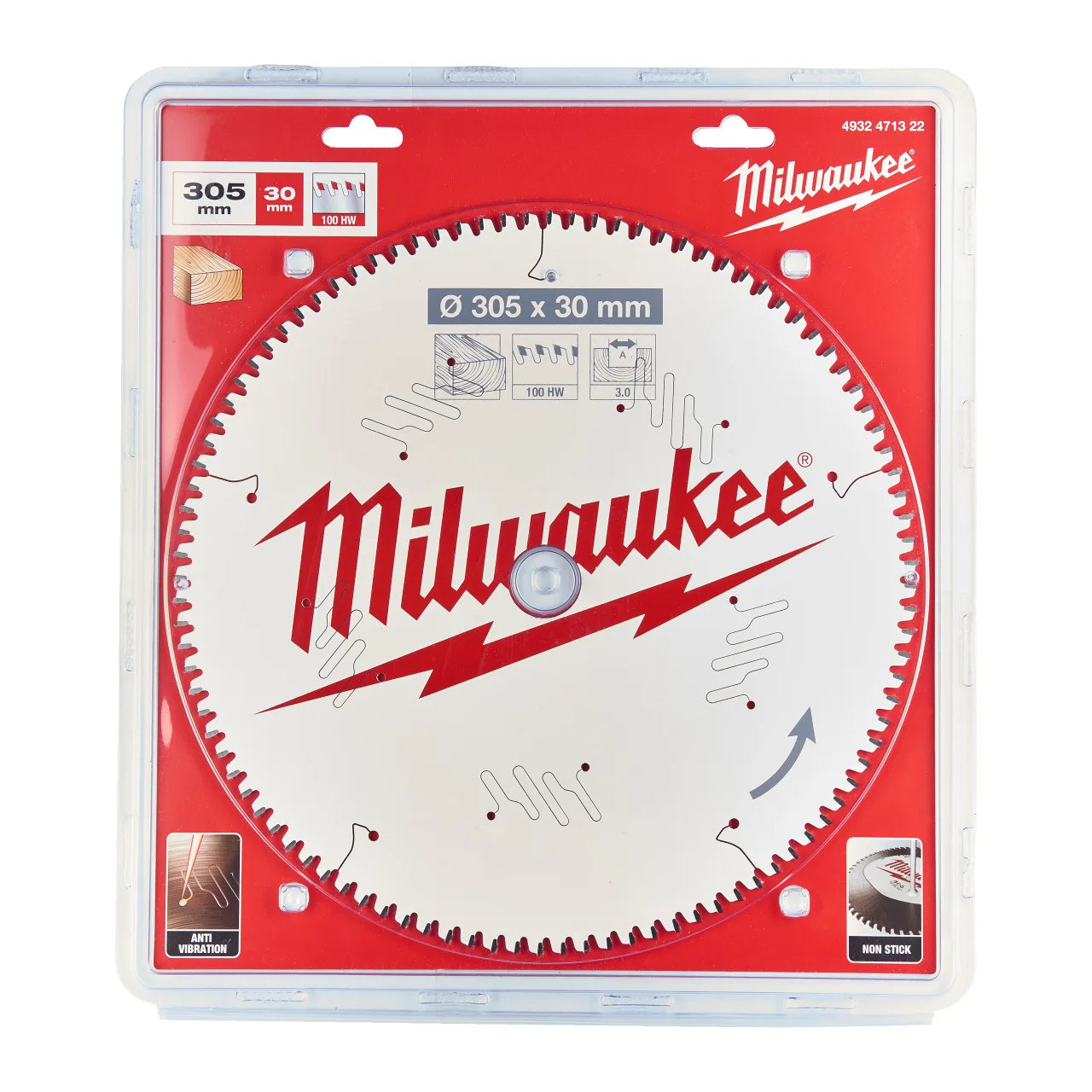CSB MS W 305 x 30 x 3.0 x 100ATB neg Circular saw blades for mitre saws Gen II
