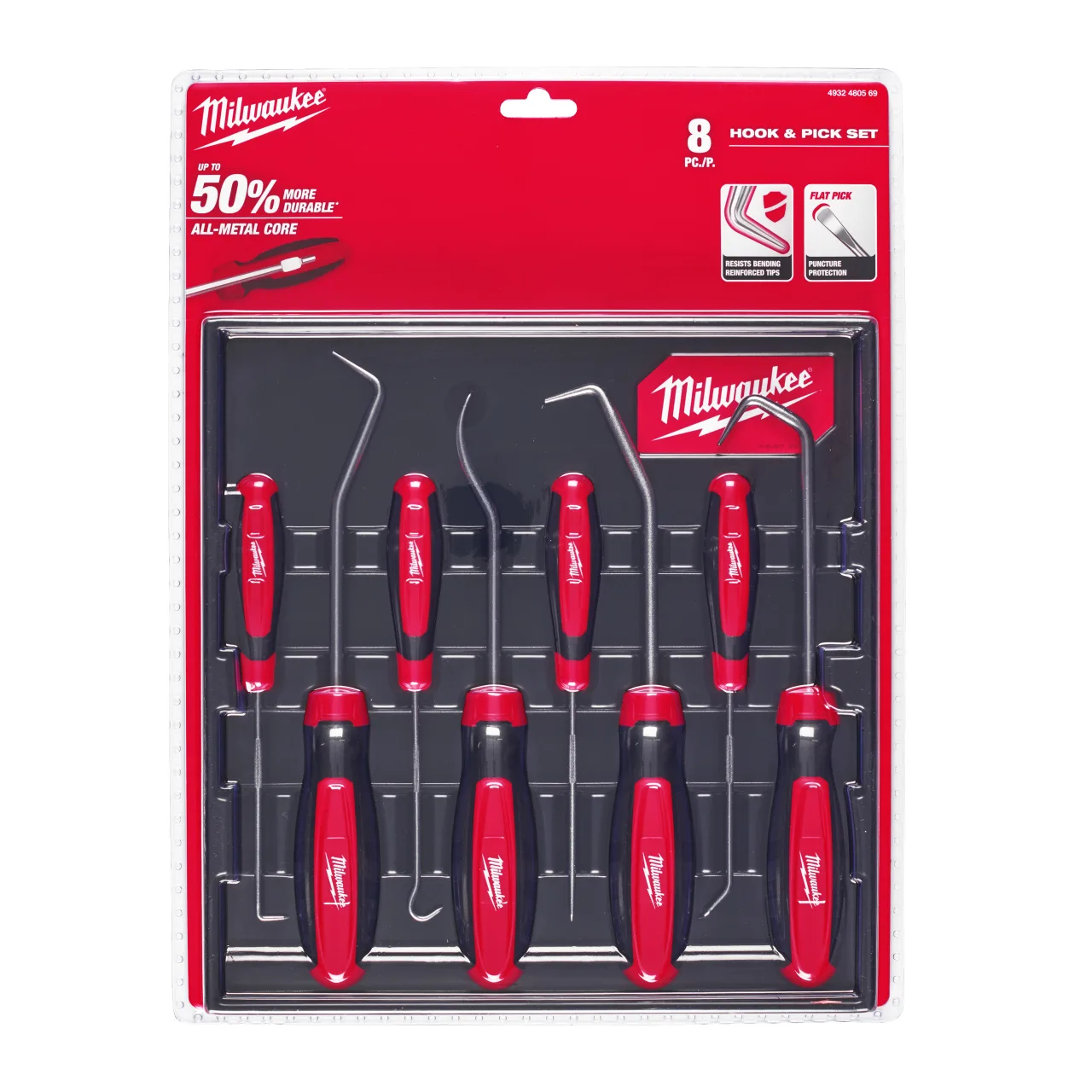 JEU D'AIGUILLES 8PCS Hooks & Picks