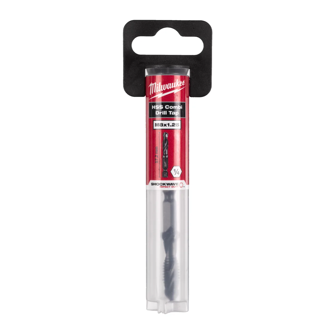 SS-G 1/4" M8x57mm - 1 pièce HSS G Combi Drill Tap