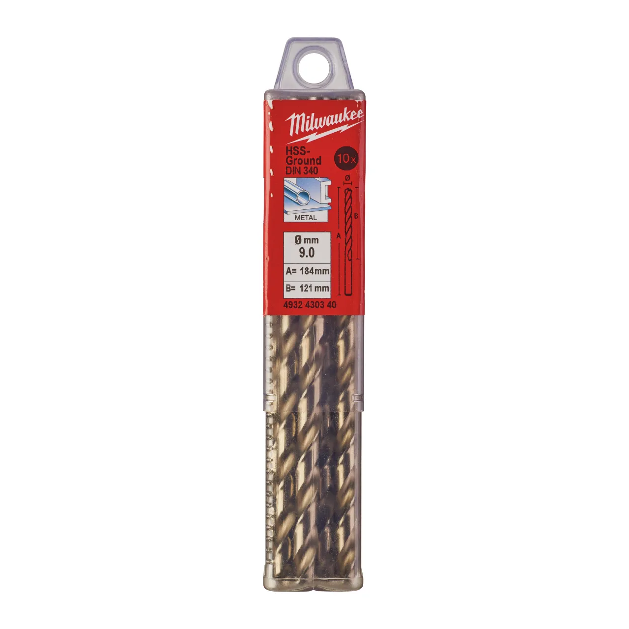 HSS-Ground Drills Long / DIN340 / 5 and 10 pack