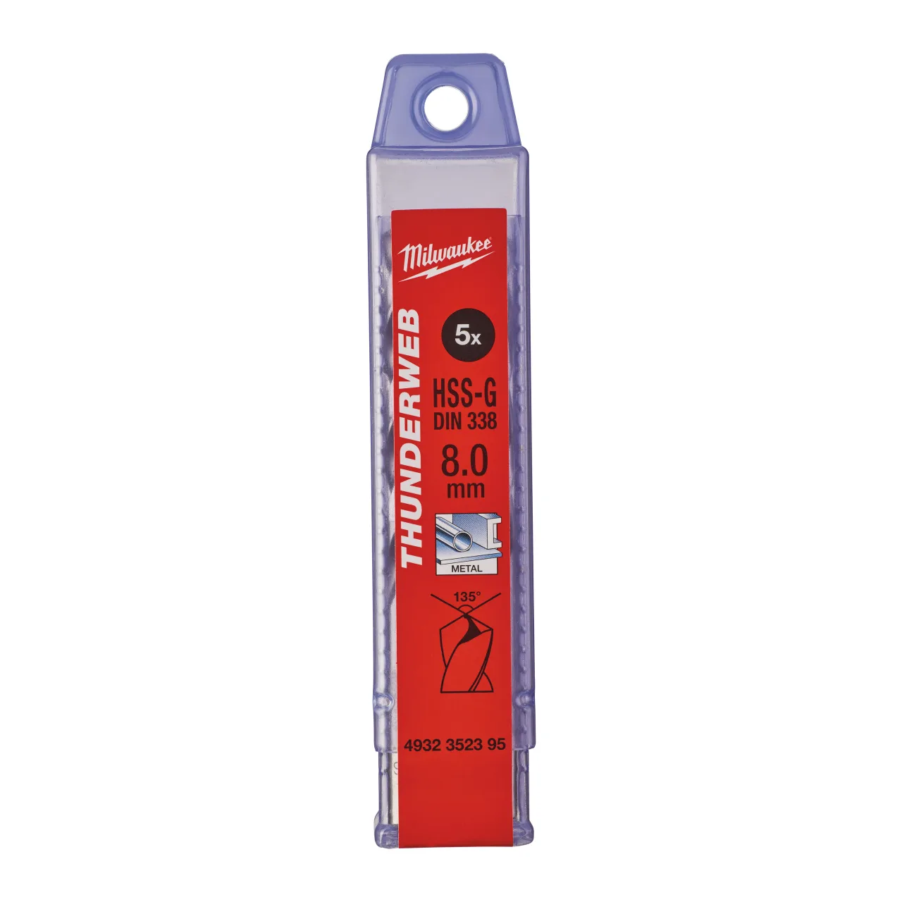 HSS-Ground Thunderweb DIN338 Drill bits