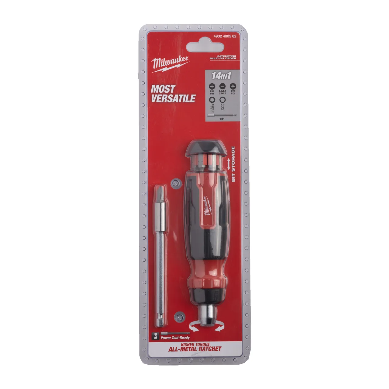 Tournevis multi-embouts à cliquet 14 en 1 Ratchet Multi-Bit Screwdrivers