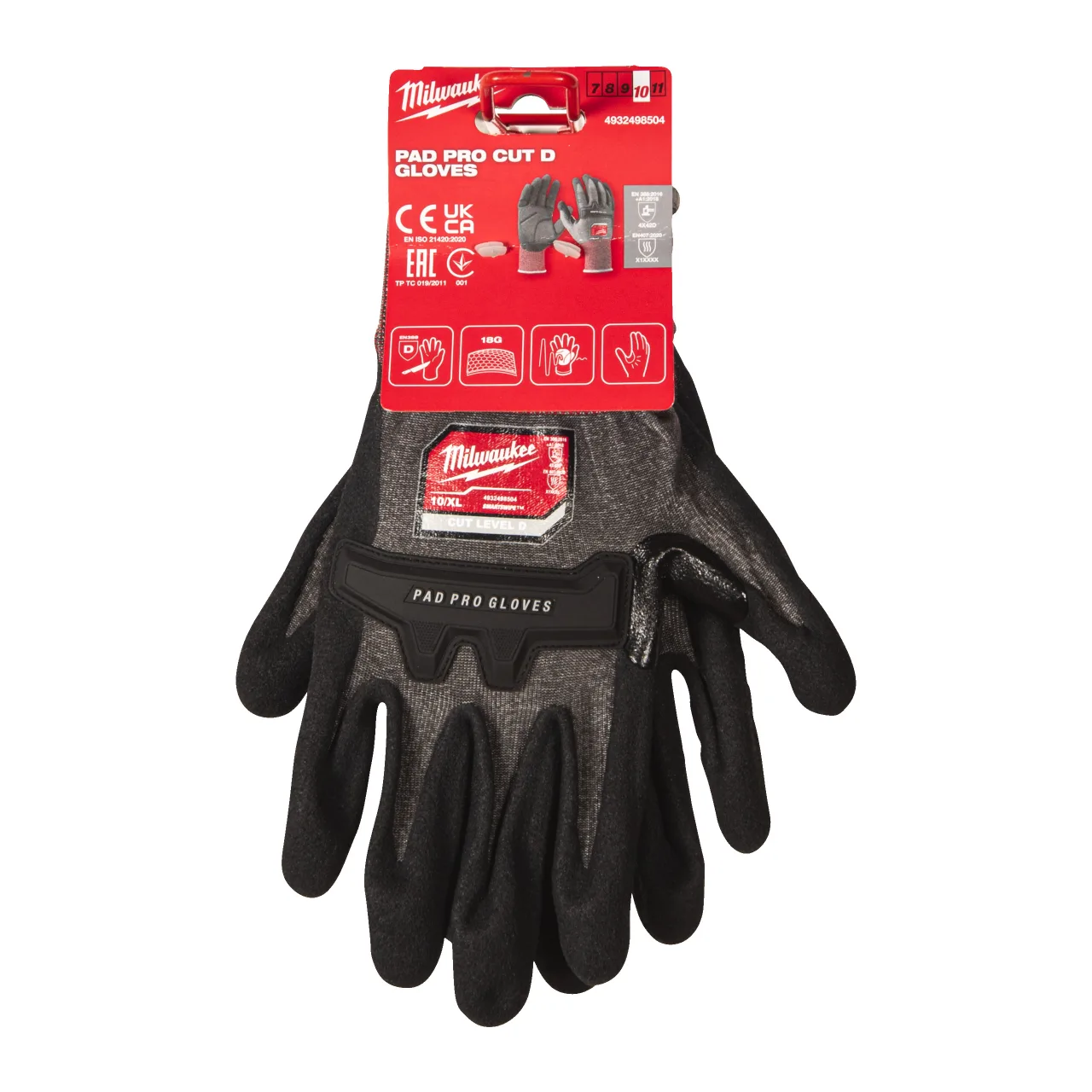 Gants PAD PRO anti-coupure D - 10/XL - 1PC PAD PRO Gloves