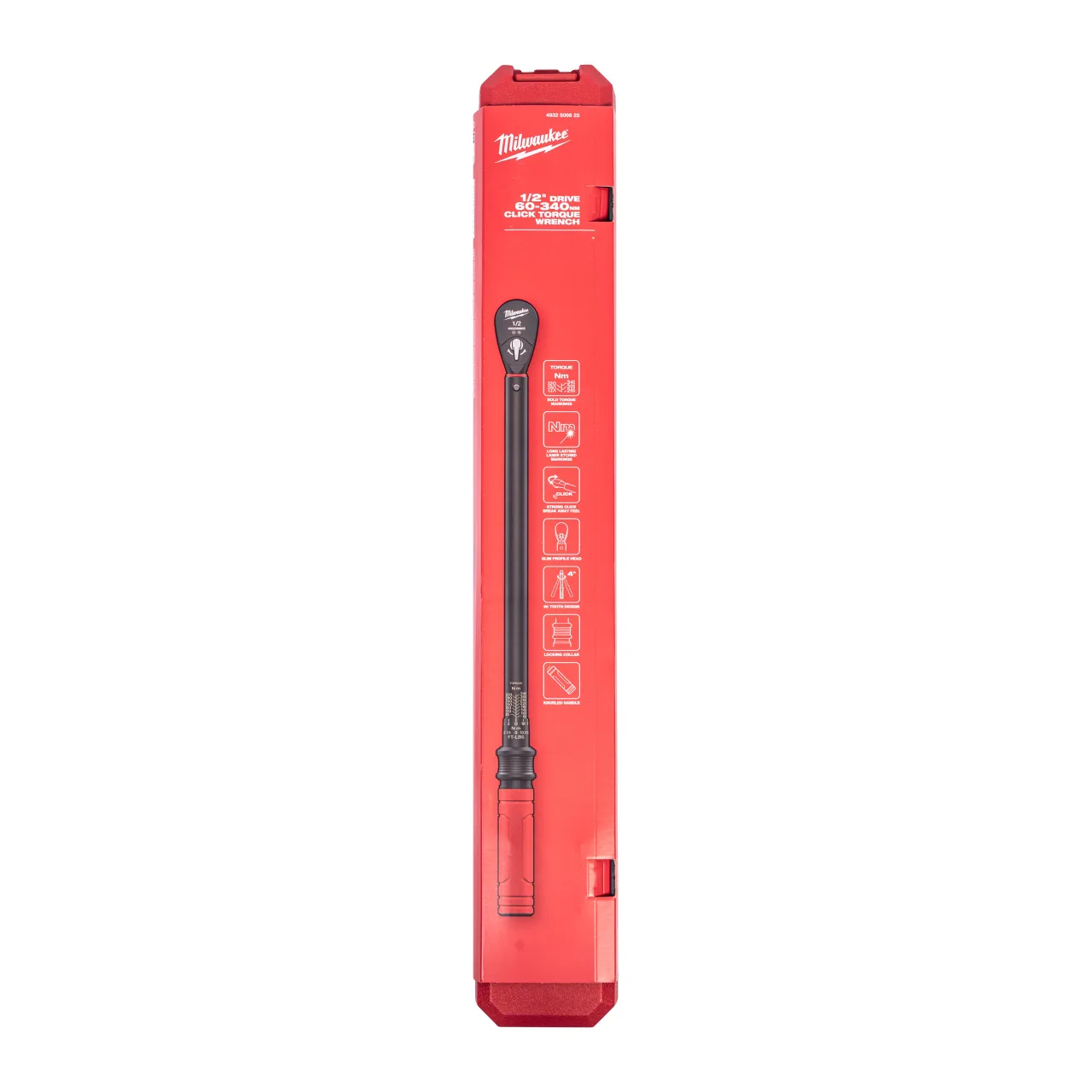 Clé dynamométrique à déclenchement 1/2" – 60-340 Nm 1/2in Drive Click Torque Wrench