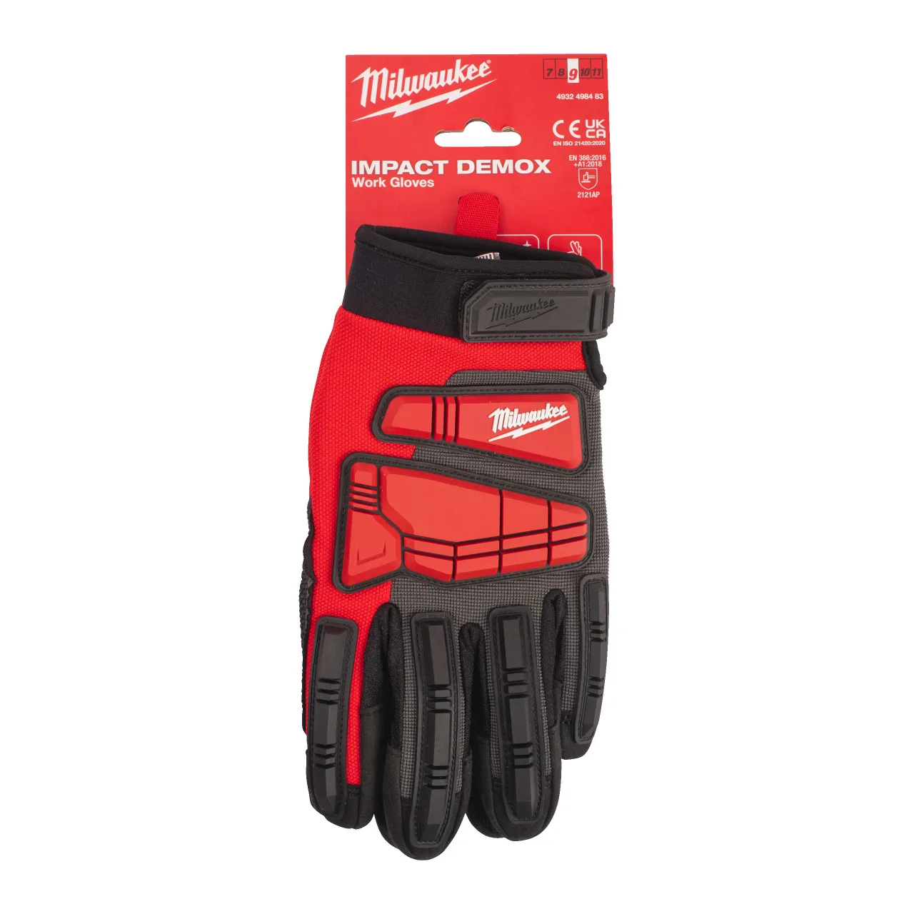 Gants de travail DemoX - 9/L - 1pc Impact DemoX Work Gloves