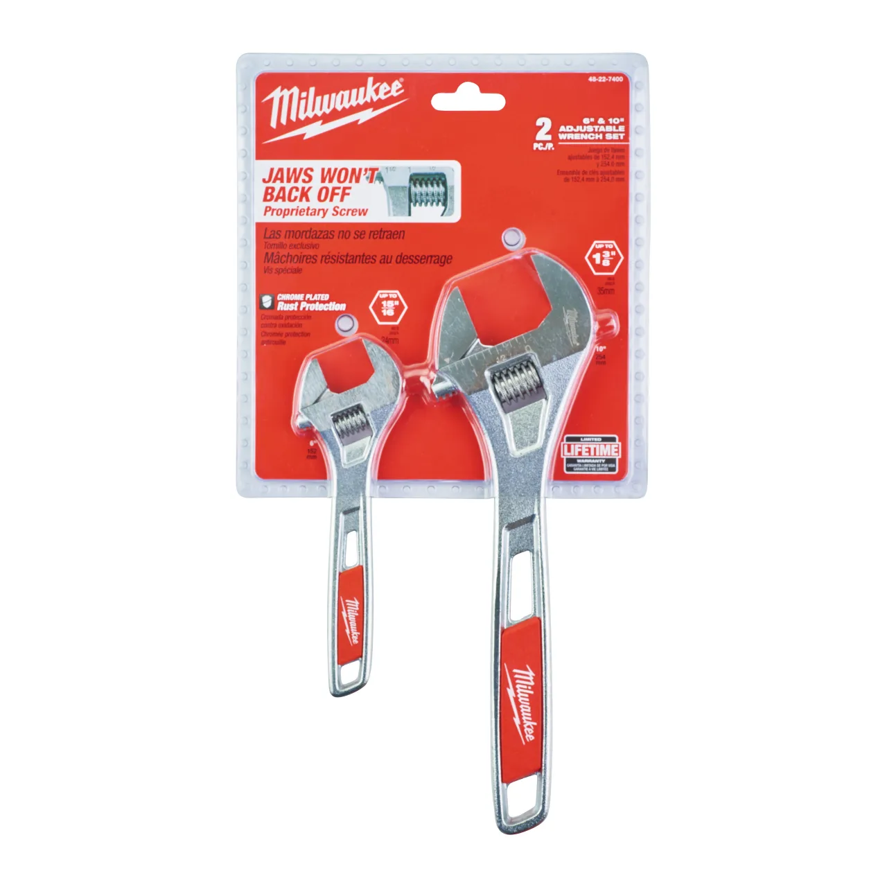 Clé à molette Twin Pack Adjustable wrenches