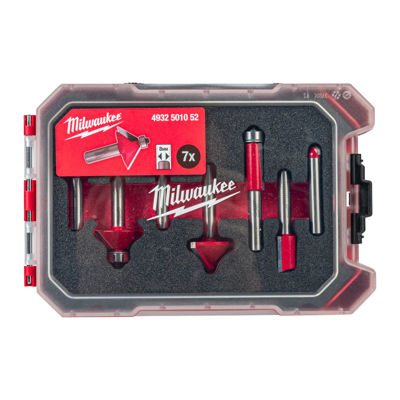 COFFRET FRAISES Q8 MM - 7 pcs Router Bit Sets - Premium