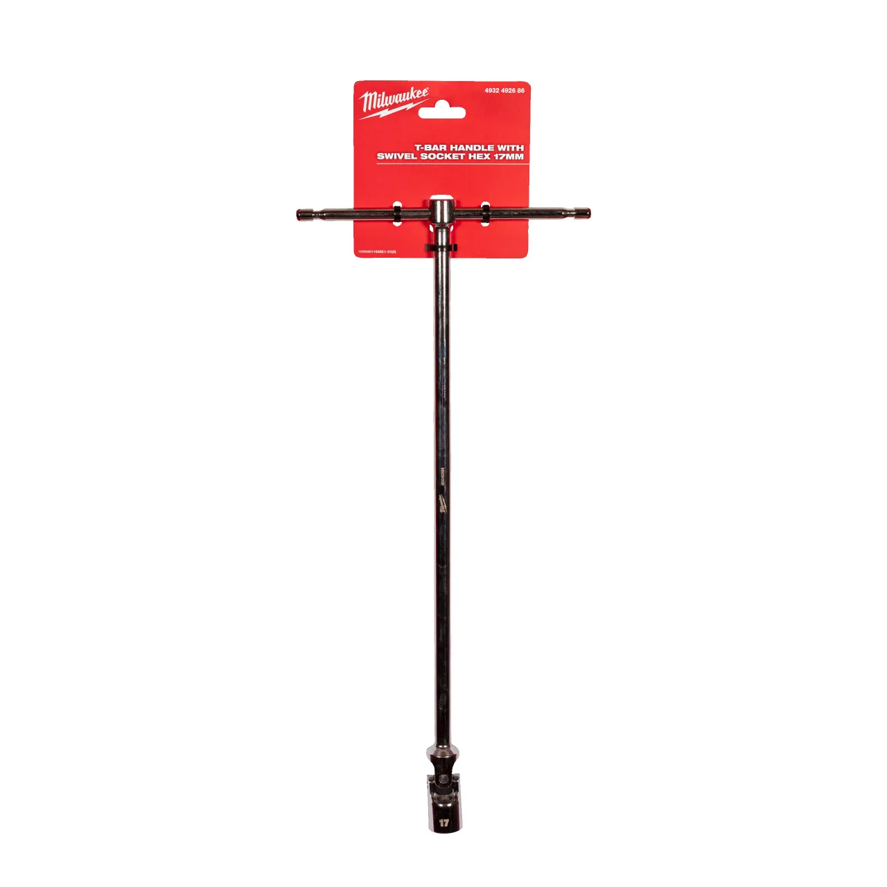 Clé en T avec douille pivotante 18mm T-bar handle with swivel socket Hex