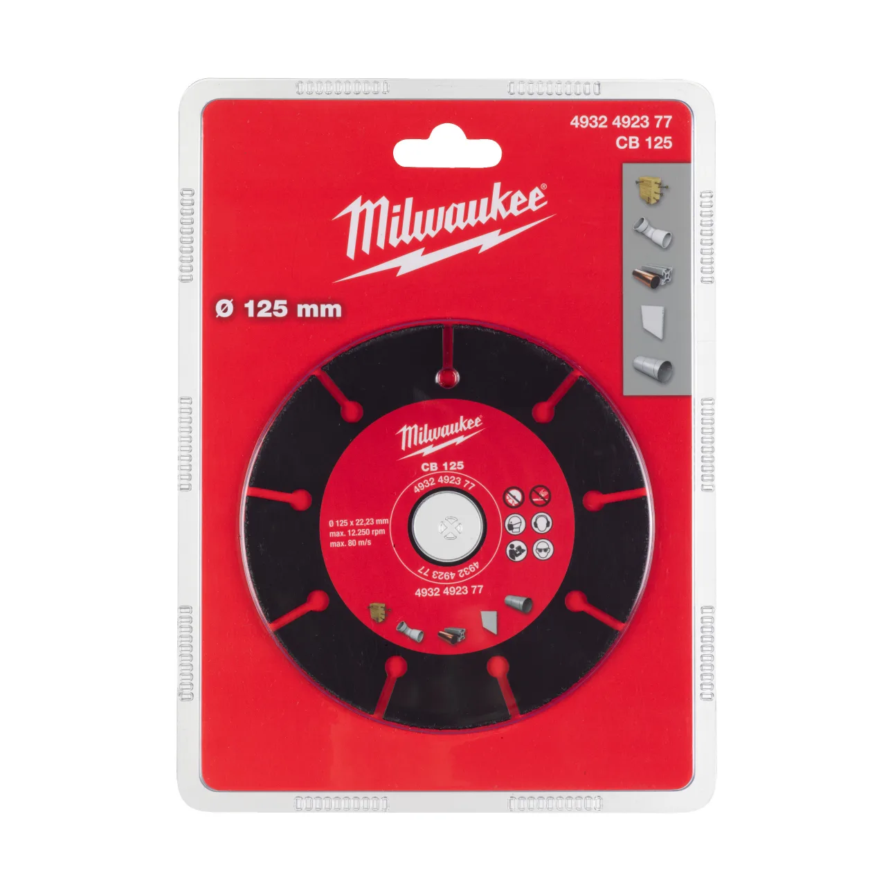 Disque carbure 125 mm - 1pc Carbide Blade
