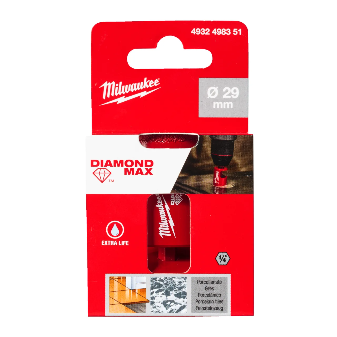 FORET DIAMANT GEN III 29MM (X1) Diamond Max wet drill bits