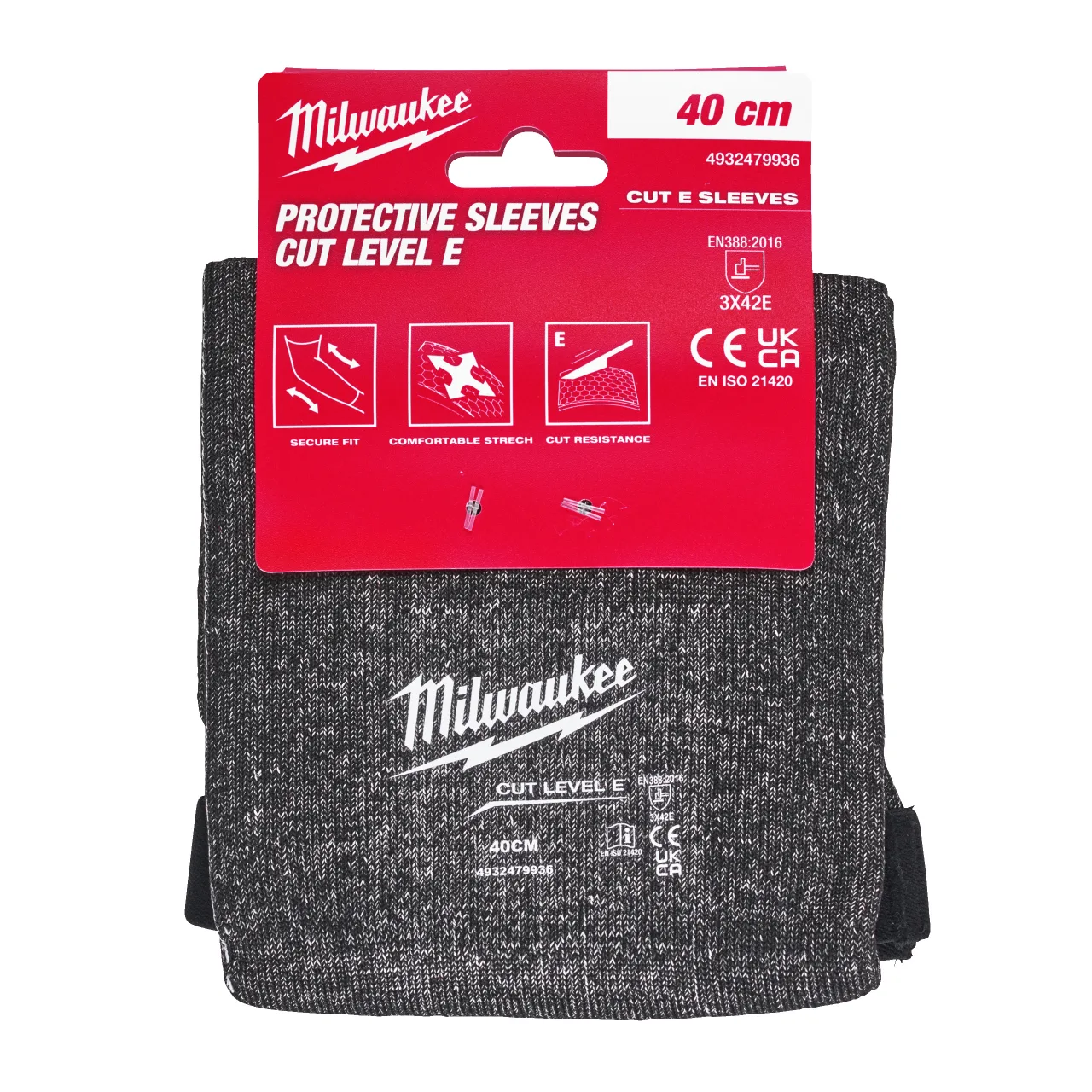 Manchettes anti-coupure E - 40cm - 1pc Cut E Sleeves