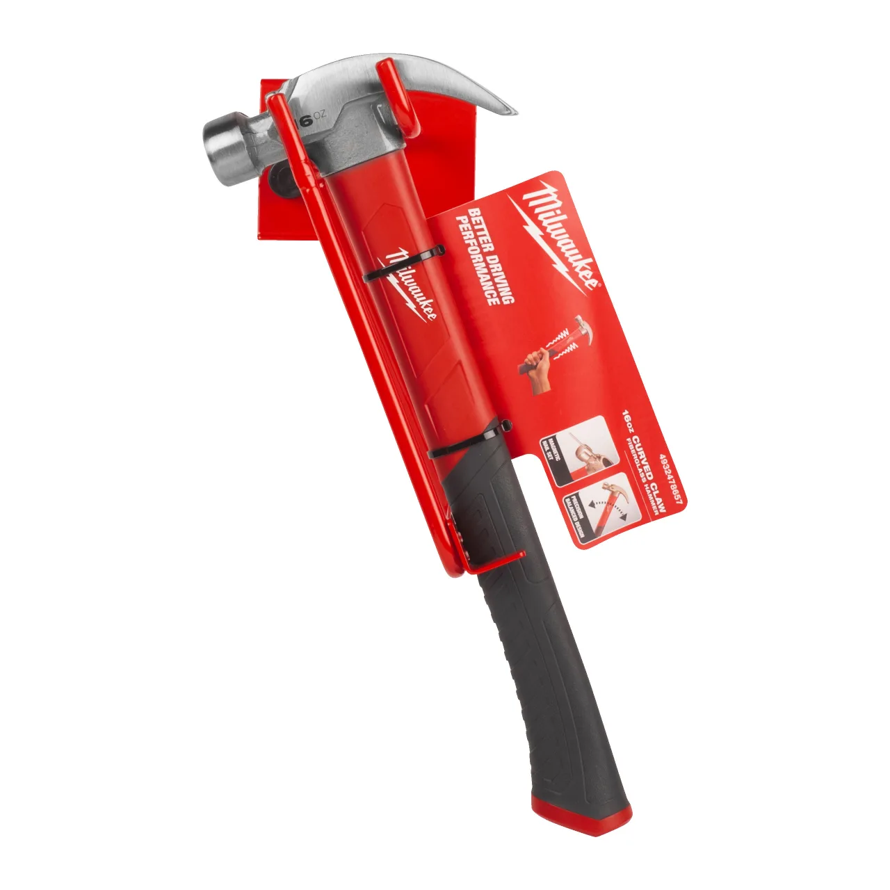 Marteau à griffes courbes en fibre de verre 450g Fiberglass Claw Hammer