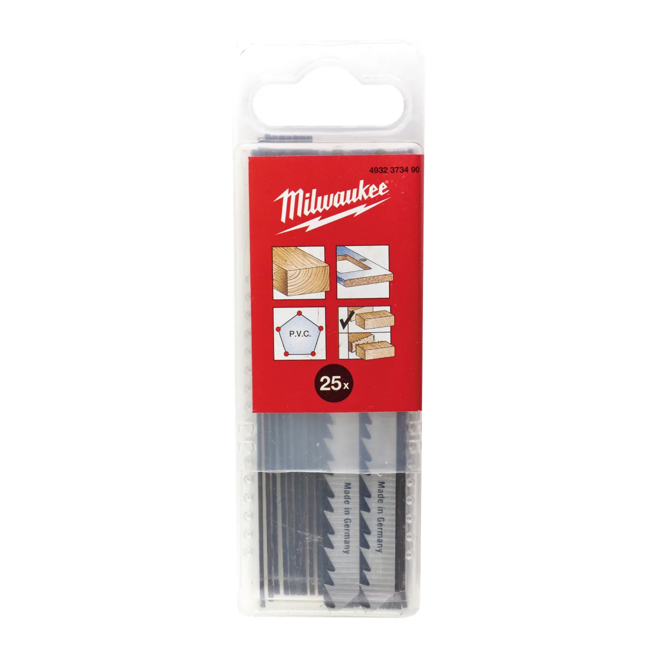Wood: Clean and splinter free cutting blades
