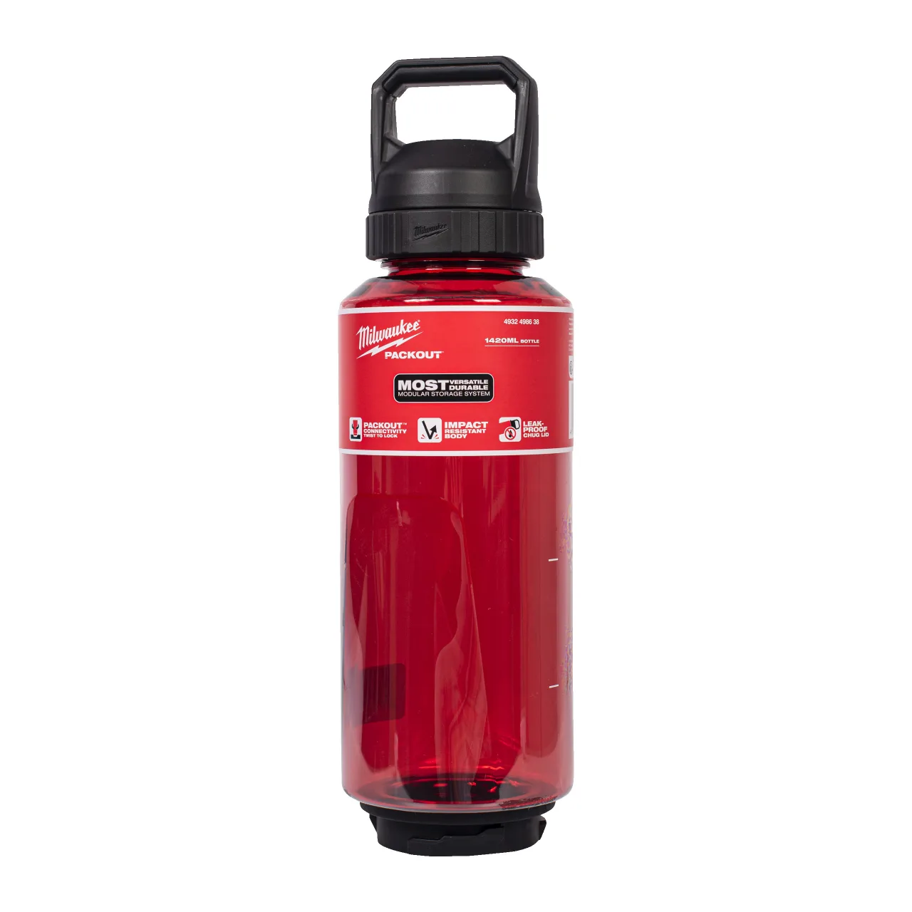BOUTEILLE PLASTIQUE ROUGE PACKOUT™ 1420 ML Packout Plastic Bottles