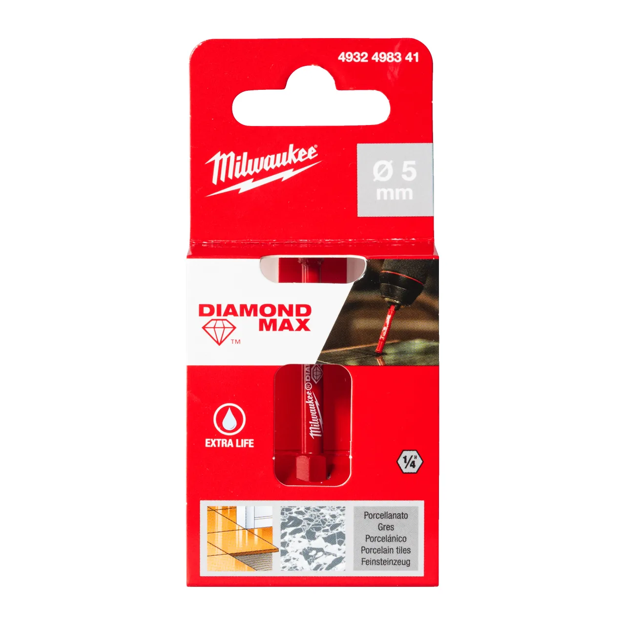 FORET DIAMANT GEN III 5MM (X1) Diamond Max wet drill bits
