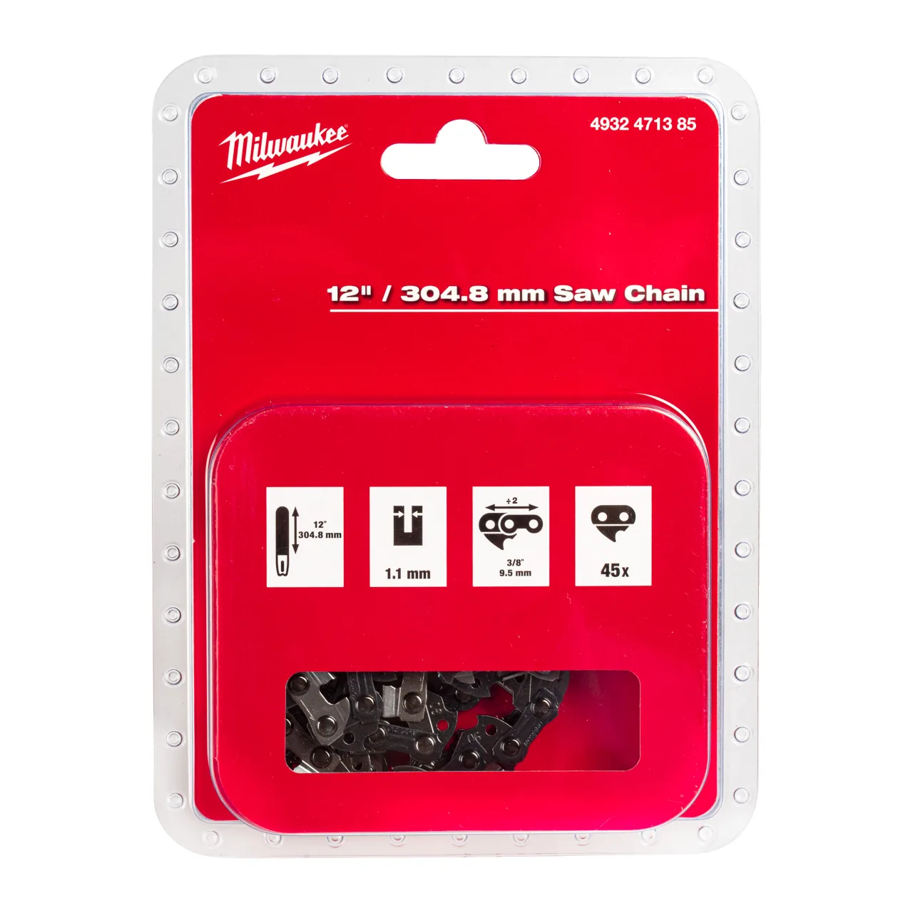 Chaîne 3/8" 1,1 mm pour M18 FCHSC - Guide 30 cm Chainsaw Chains