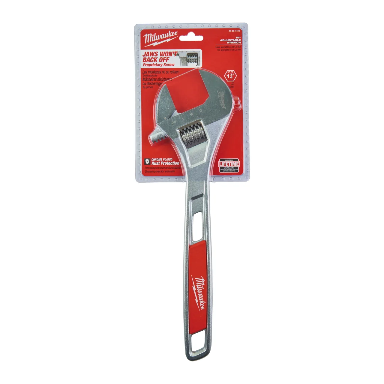 CLÉ À MOLETTE 380MM Adjustable wrenches