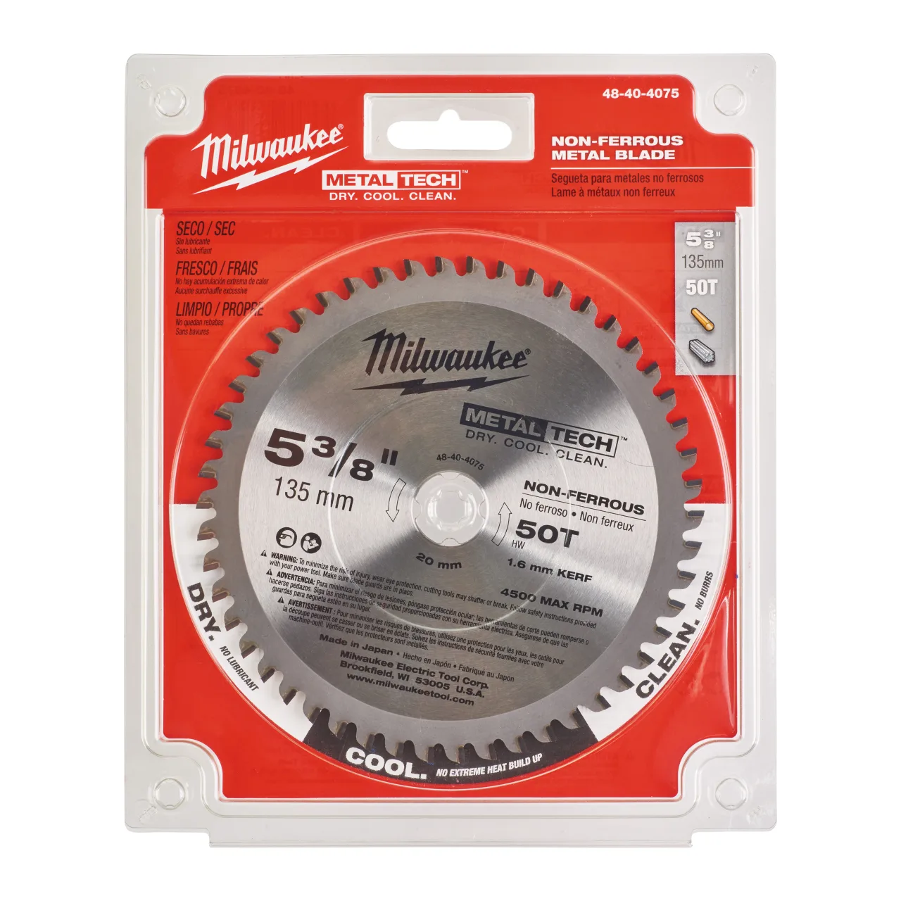 Circular saw blades for metal