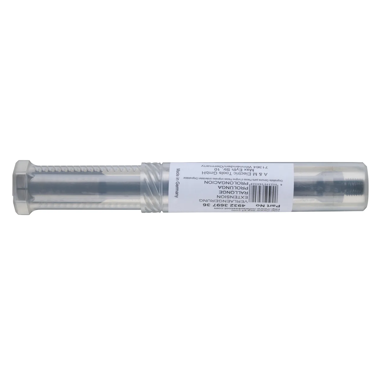 Rallonge entre FIXTEC et couronne. System Attachments - Dry diamond drilling