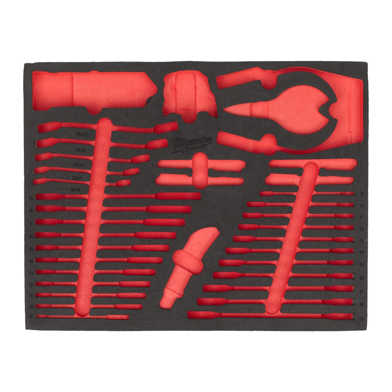 Remplacement pour insert en mousse de 14 pièces pinces et marteaux 14 pc Pliers and Hammer Set Foam Insert
