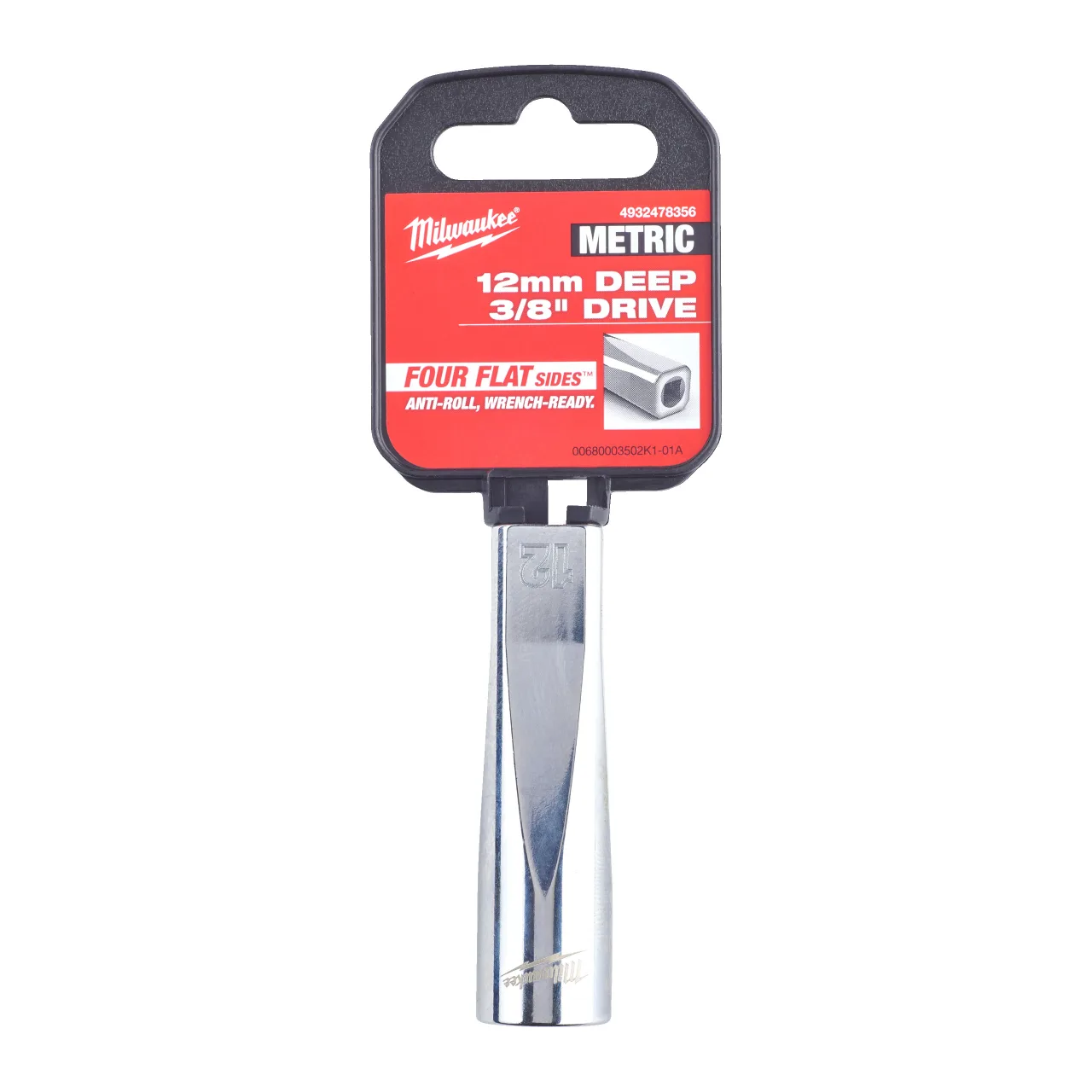 Douille à cliquet 3/8" longue - 12mm 3/8 Drive Sockets