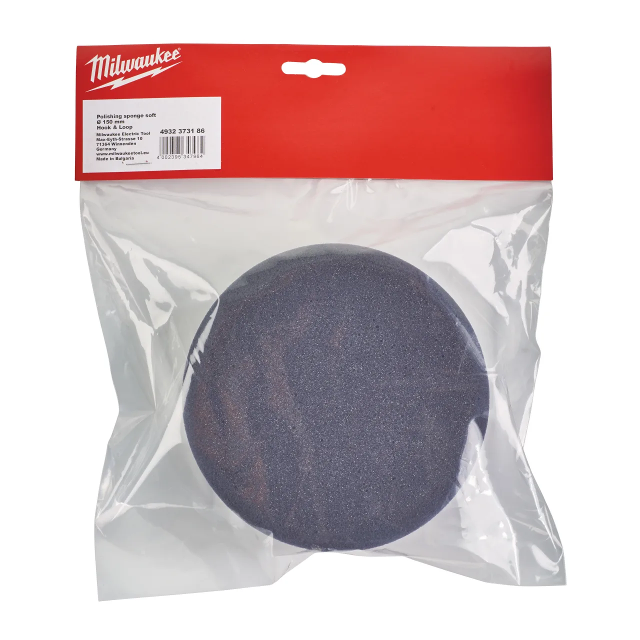 Éponge de lustrage auto-agripante pour le pré-polissage des surfaces sales, rayées et ternies. S’utilise avec le plateau de lustrage Ultra-souple, porosité fine, bords arrondis. Polishing Accessories - Hook & Loop Ø 150 mm