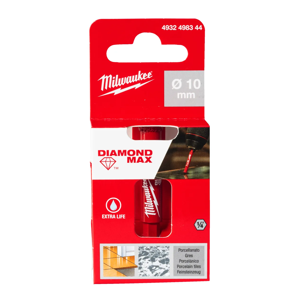 FORET DIAMANT GEN III 10MM (X1) Diamond Max wet drill bits