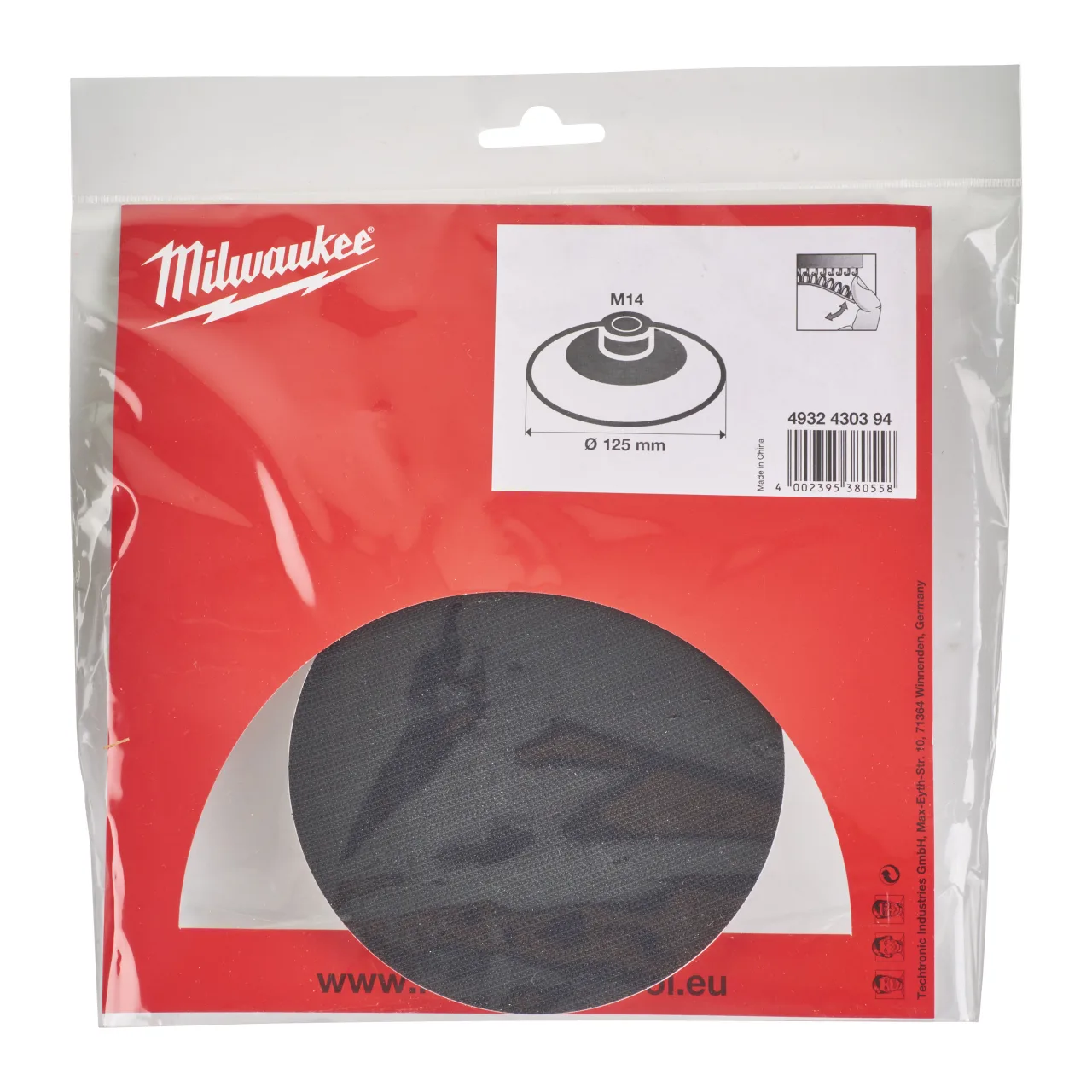 Polissage avec M14. Design avec une excelente flexibilité. Faible vibration pour un travail précis dans tous les recoins ainsi que ceux incurvés. Polishing Accessories - Hook & Loop Ø 125 mm