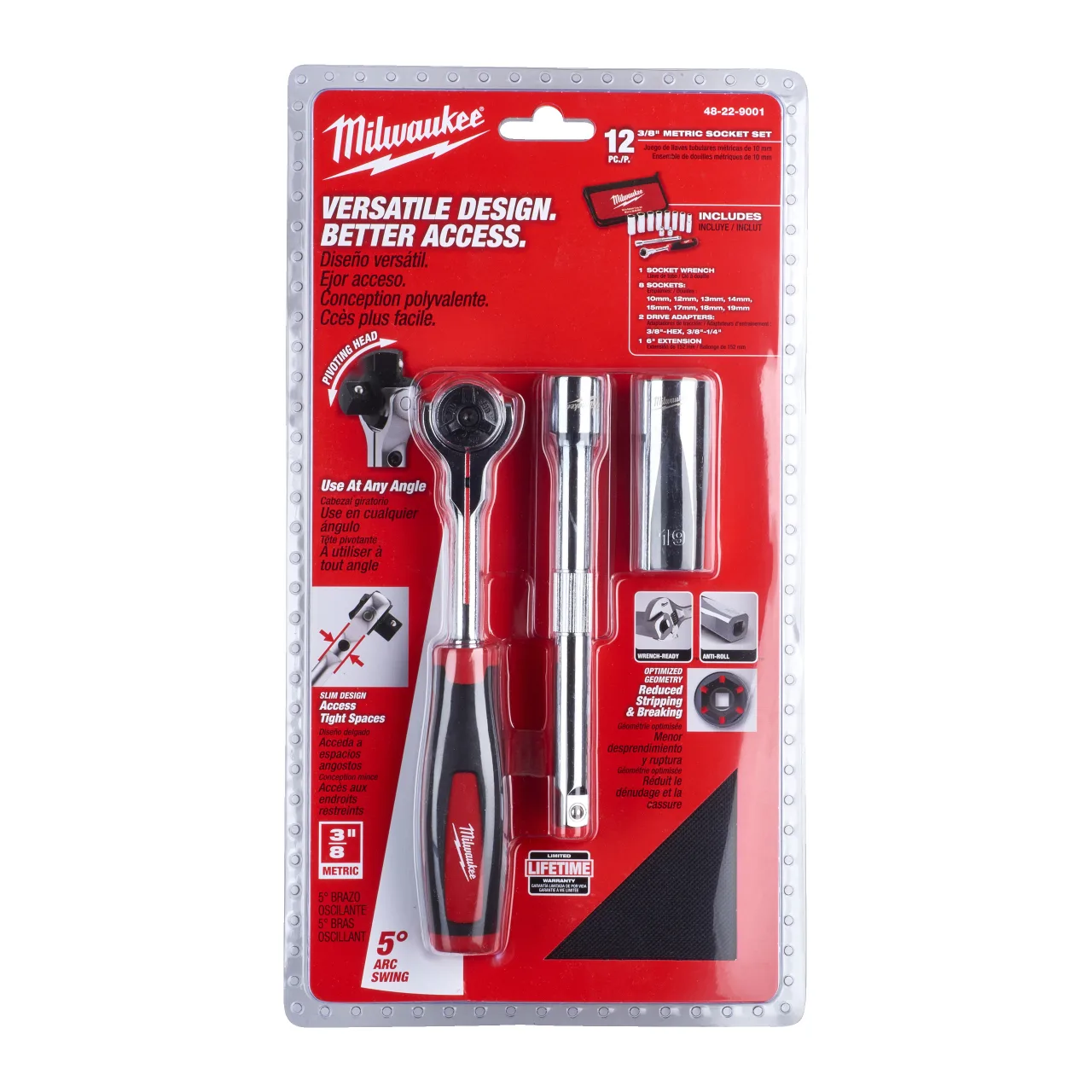 Set de clés à cliquet  3/8˝ Tradesman 3/8" Ratchet Set