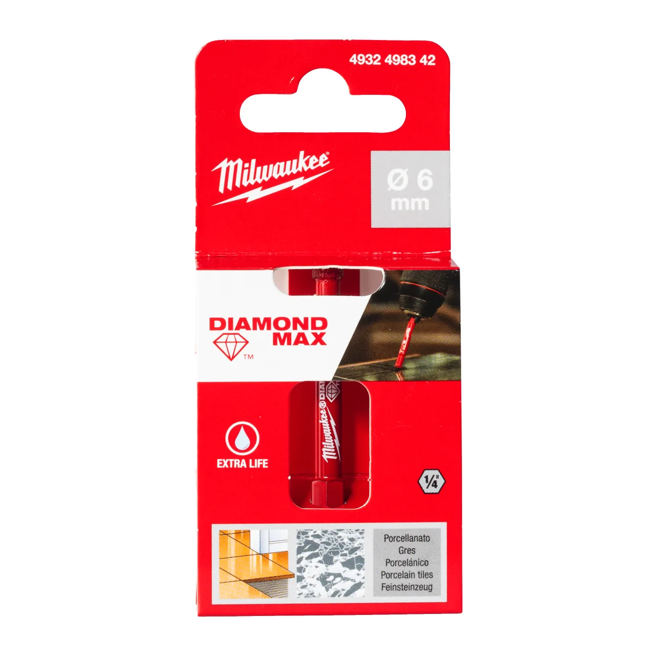 FORET DIAMANT GEN III 6MM (X1) Diamond Max wet drill bits