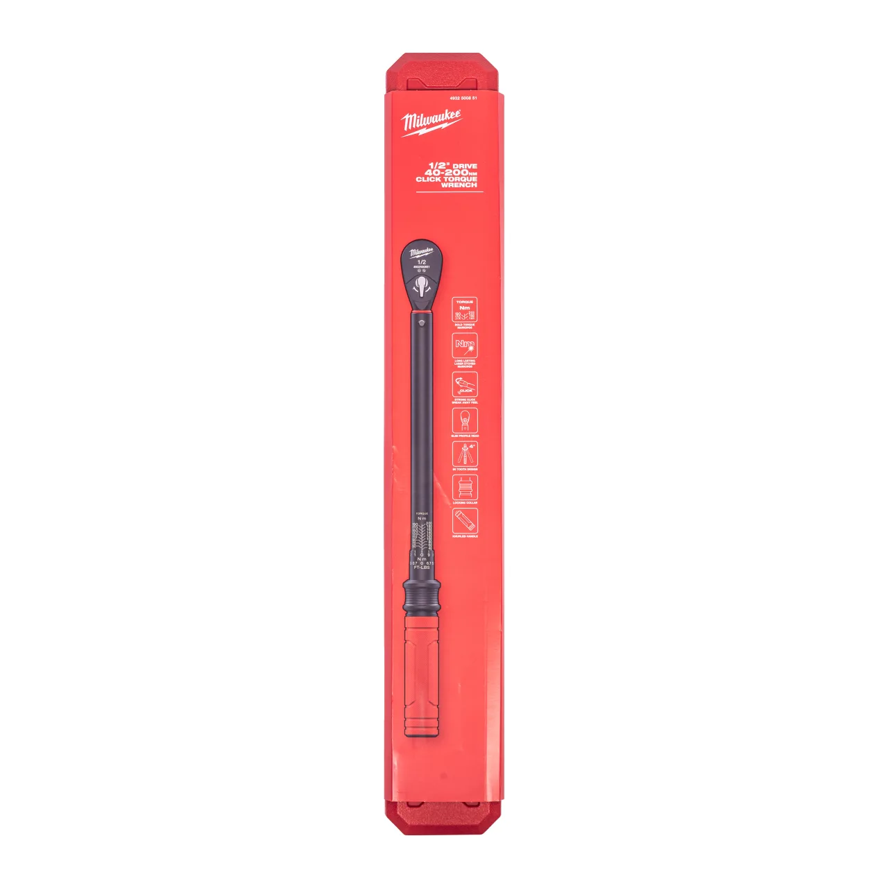 Clé dynamométrique à déclenchement 1/2" – 40-200 Nm 1/2in Drive Click Torque Wrench